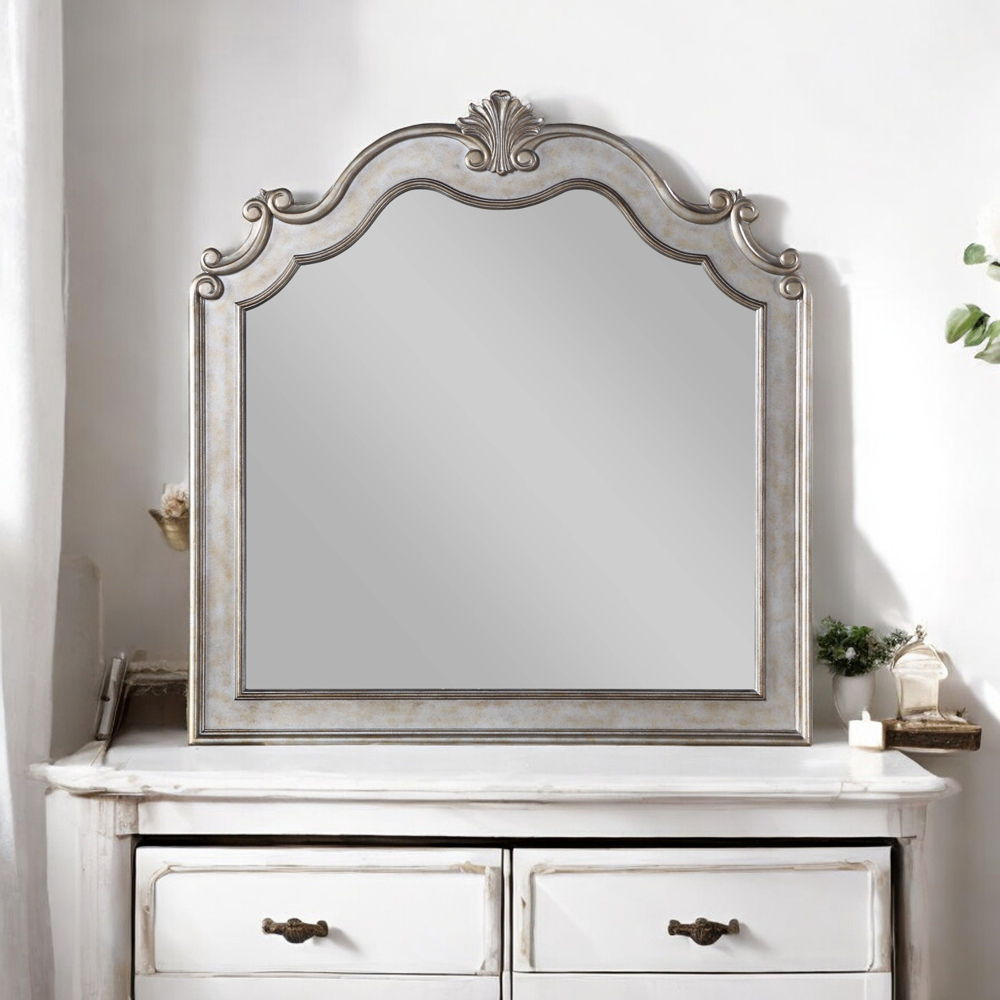 Esteban - Mirror - Antique Champagne, beige, view 5