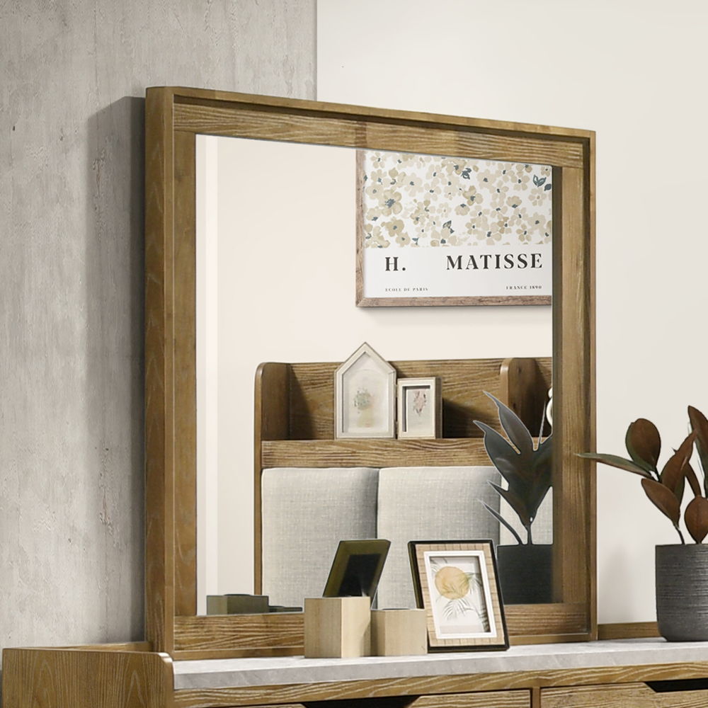 Garcia - Mirror - Light Brown, light brown