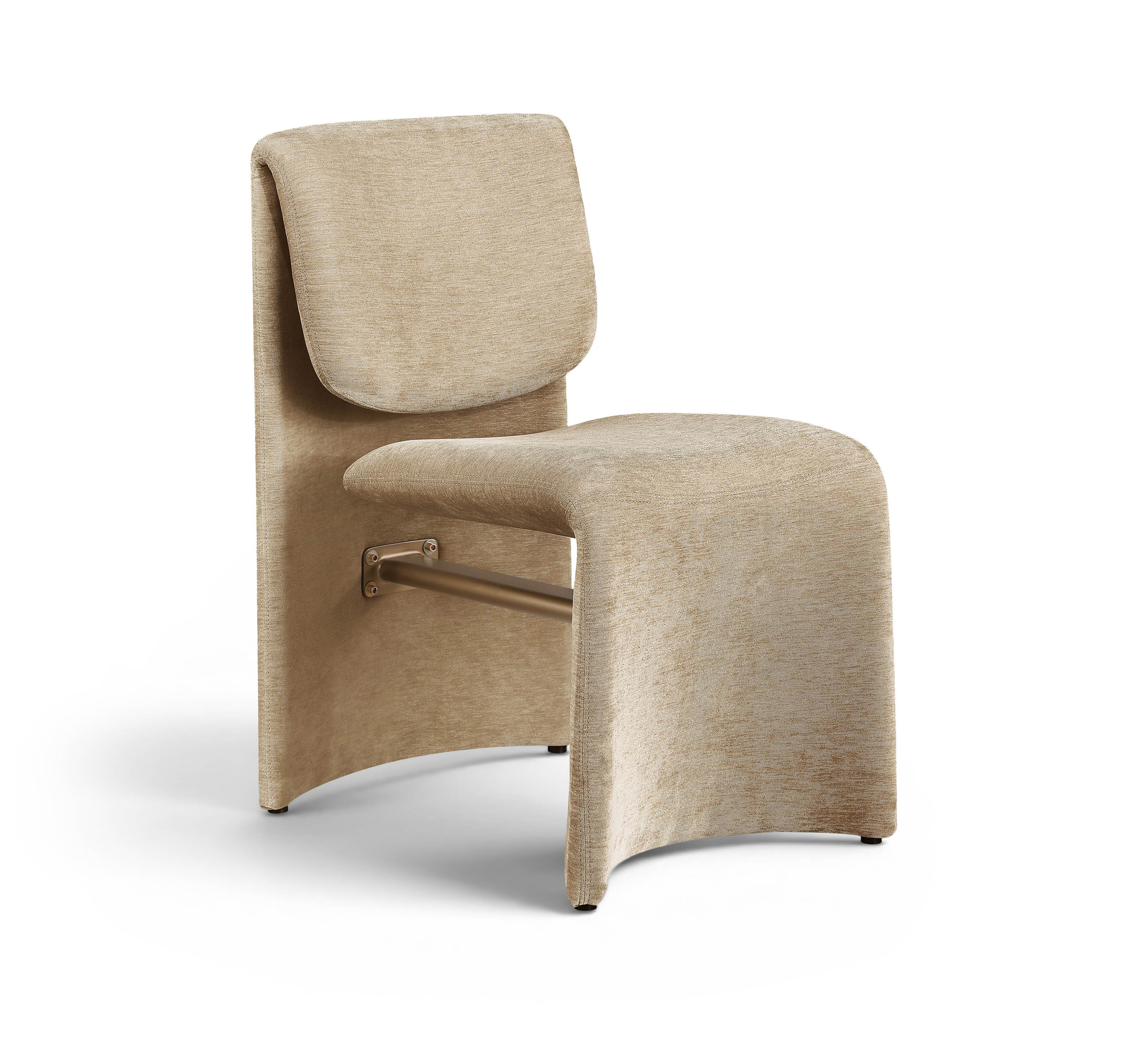 Slique - Performance Fabric Upholstered Dining Chair (Set of 2) - Beige