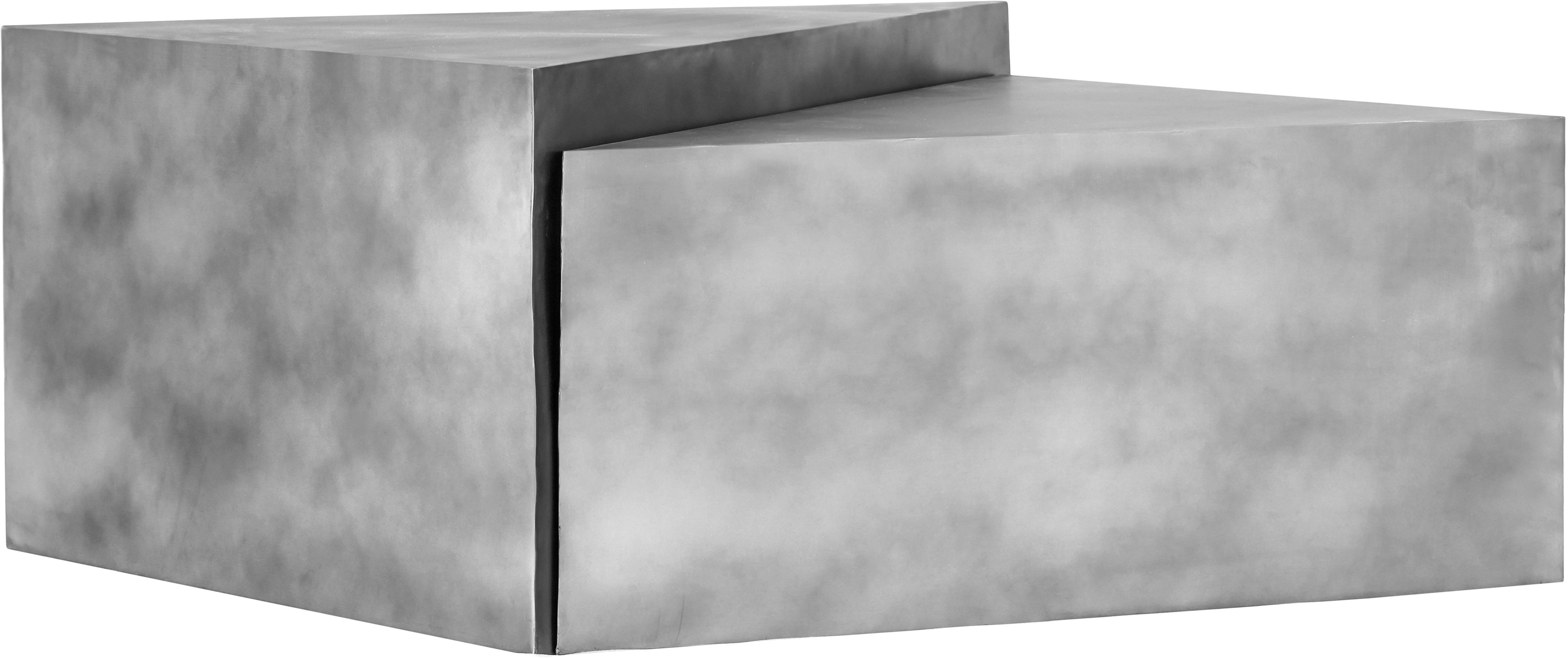 Zani - Iron Coffee Table - Silver