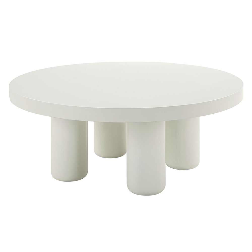 Sanat - Coffee Table - White, white