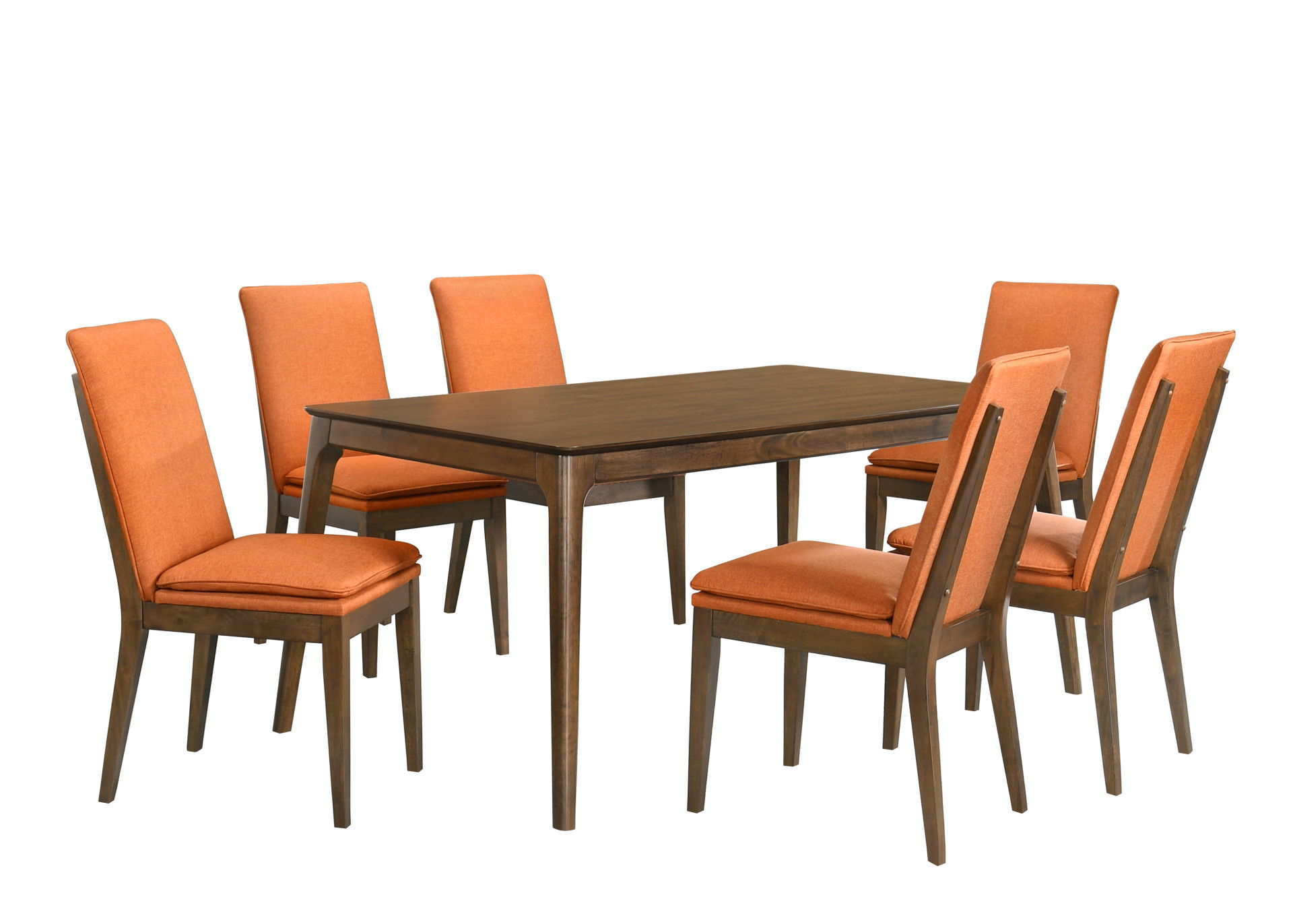 Maggie - Dining Table - Walnut, dark brown, view 6