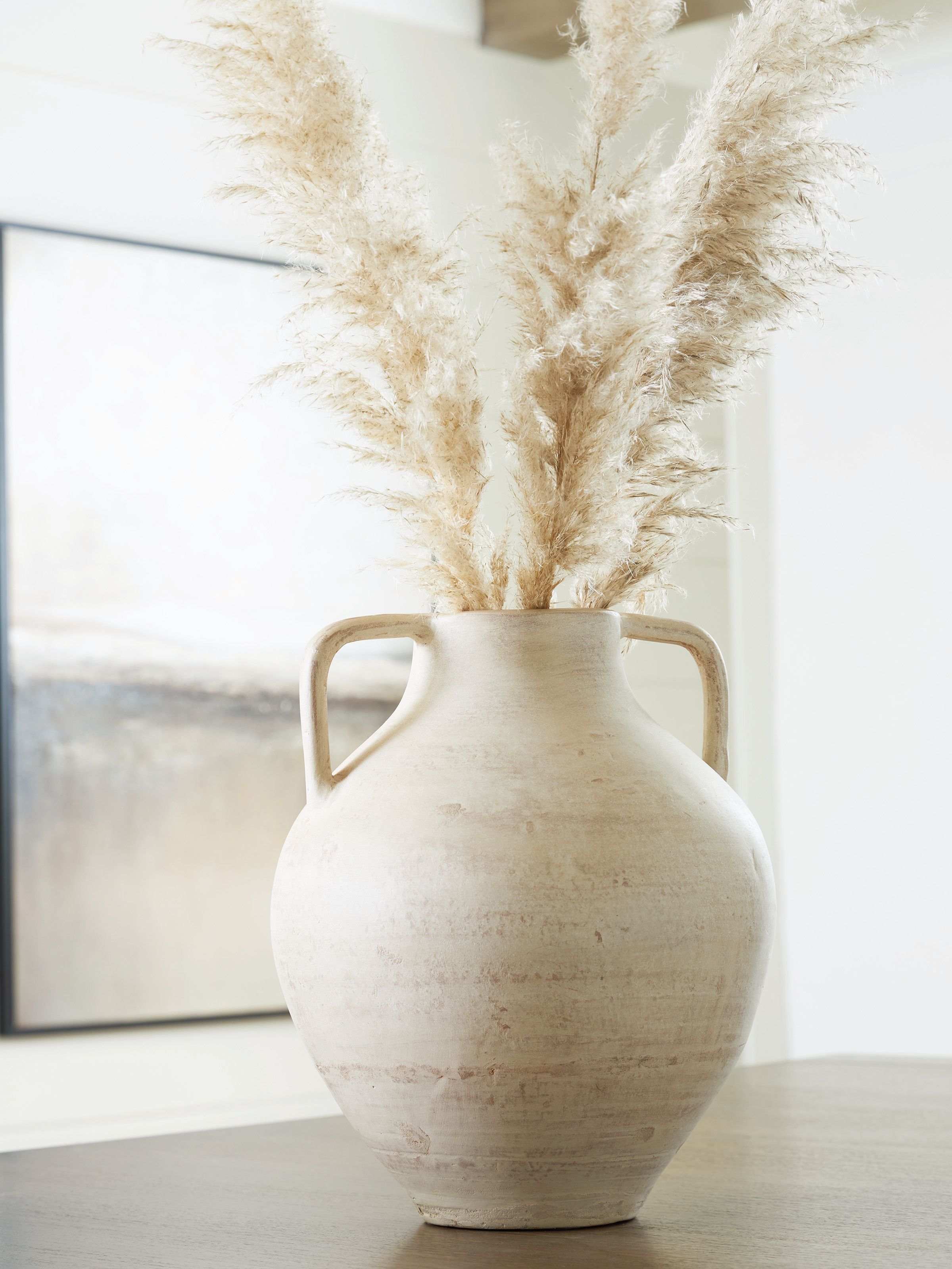 Justy - Vase - 17" - Antique Beige