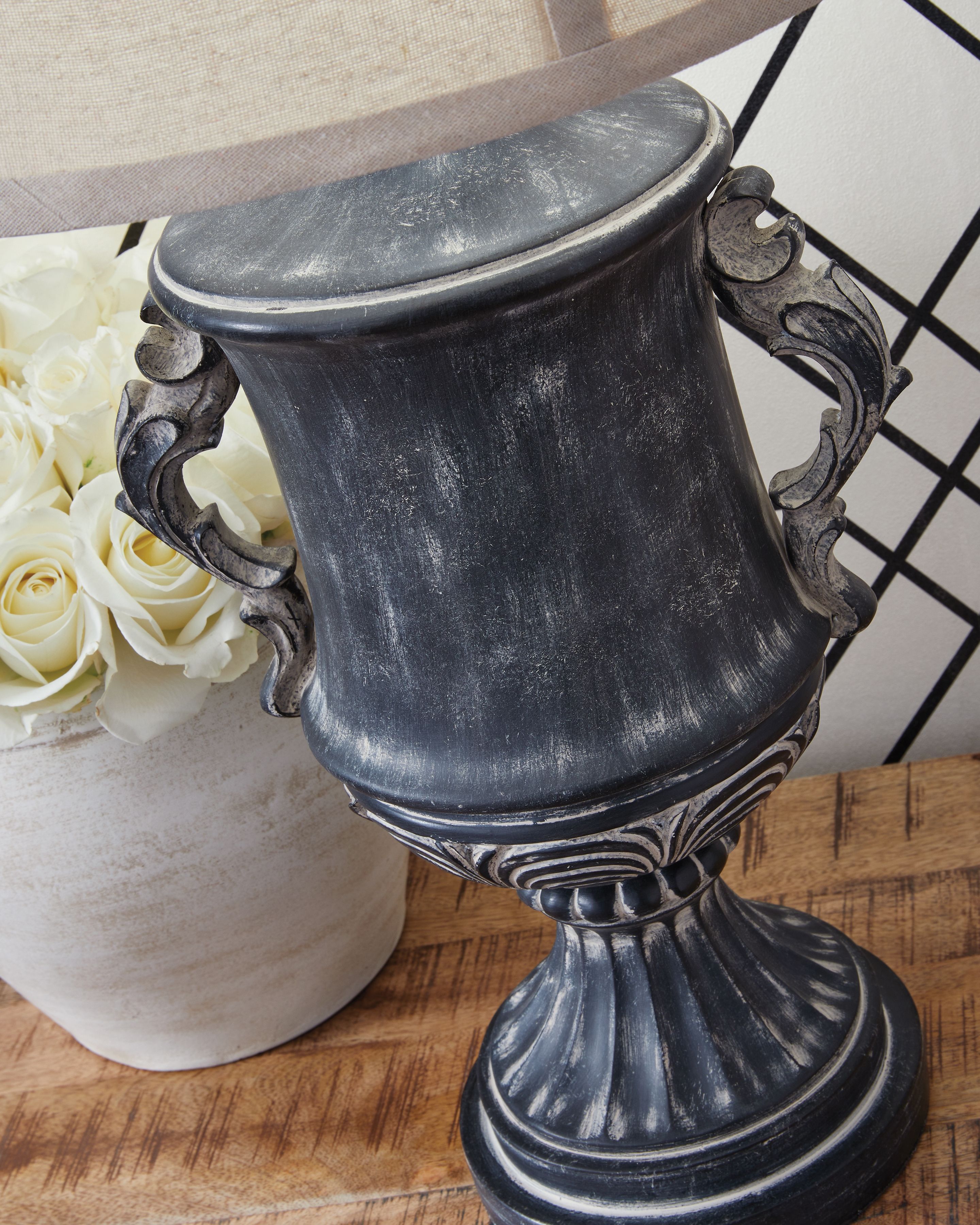 Ashley Furniture Morvanford - Poly Table Lamp - Antique Black - Image 3