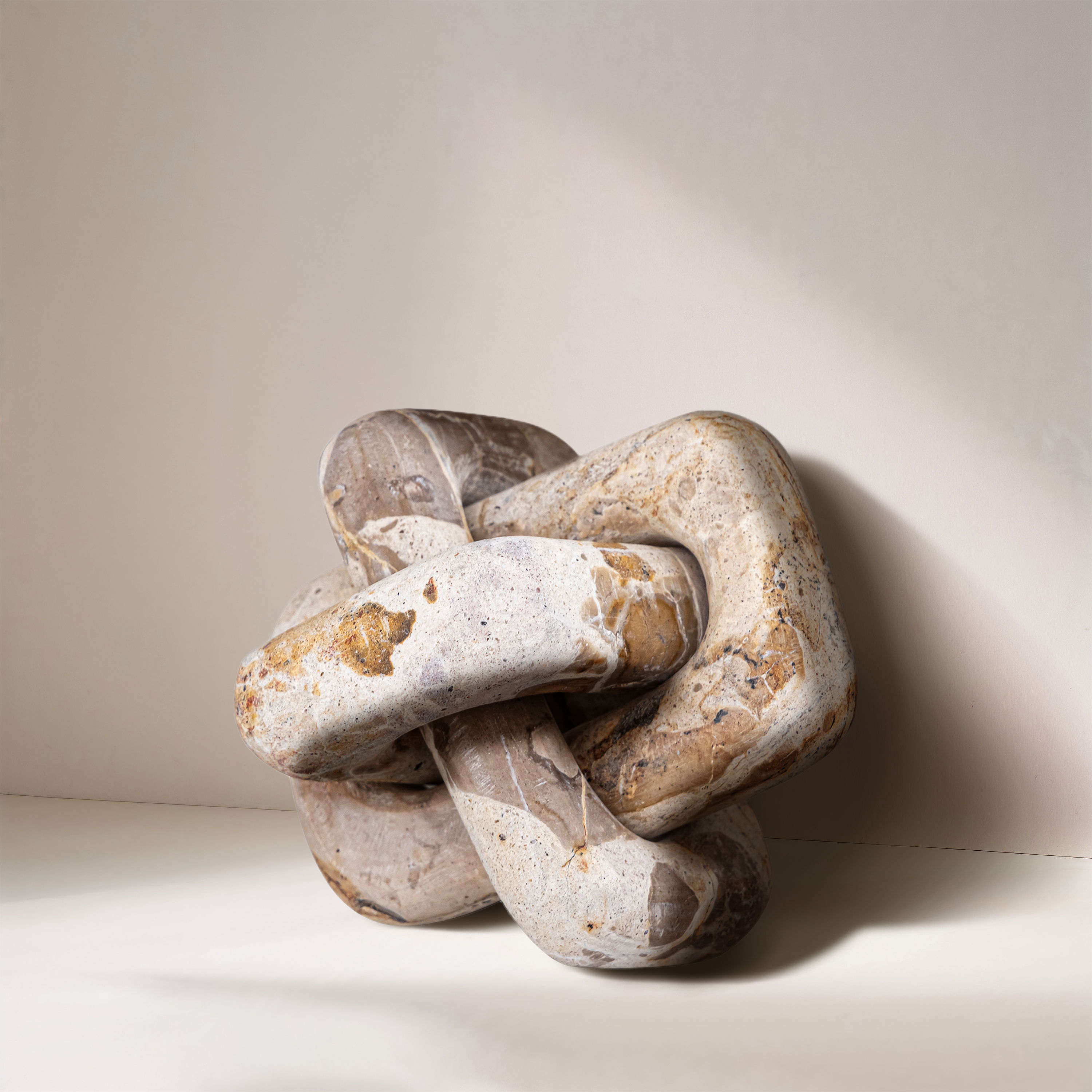 Bond - Marble Decorative Knot - Beige