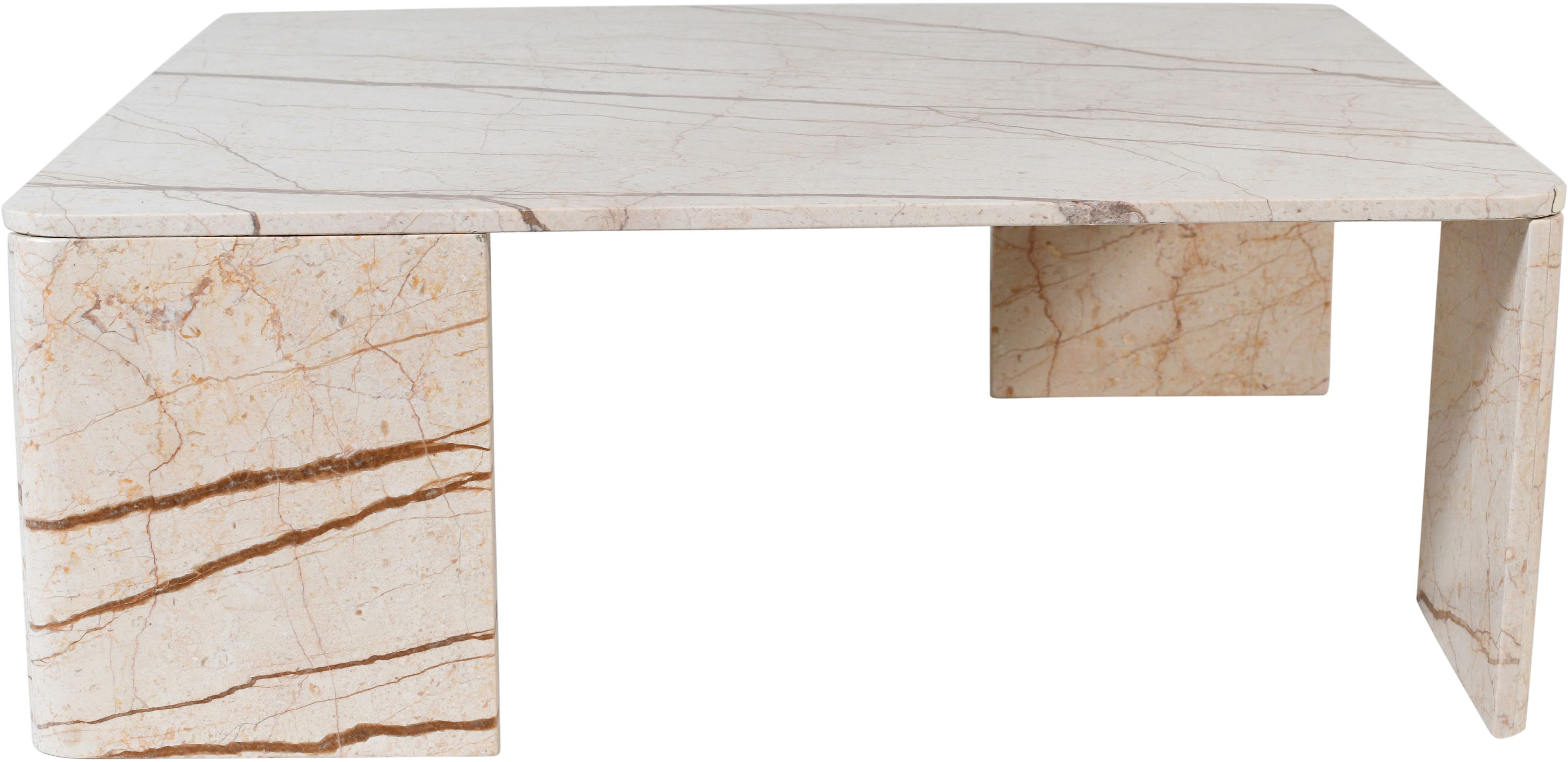 Livorno - Coffee Table - Beige / Light Gray