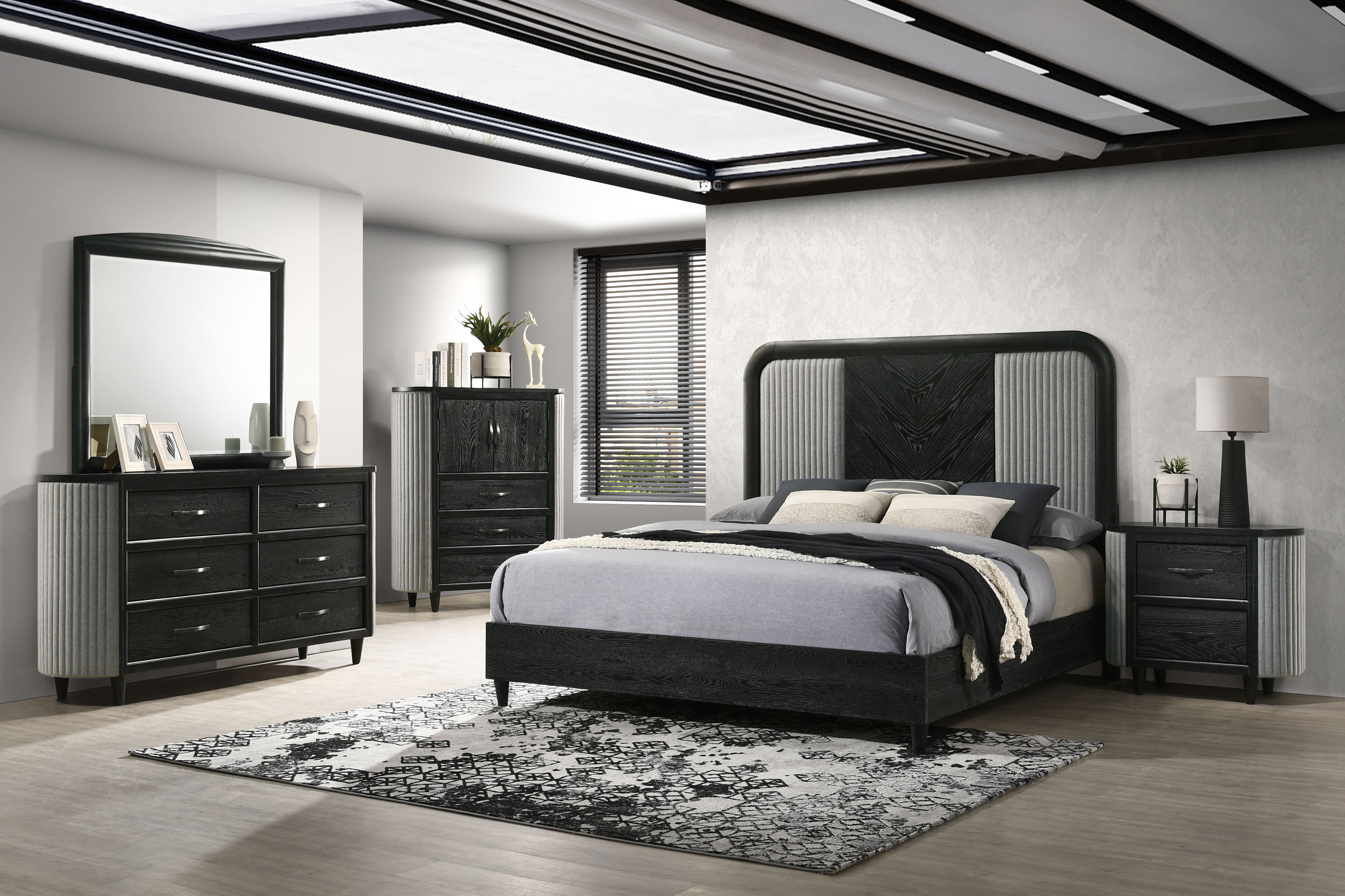 Skyline - Mirror - Onyx, black, view 6