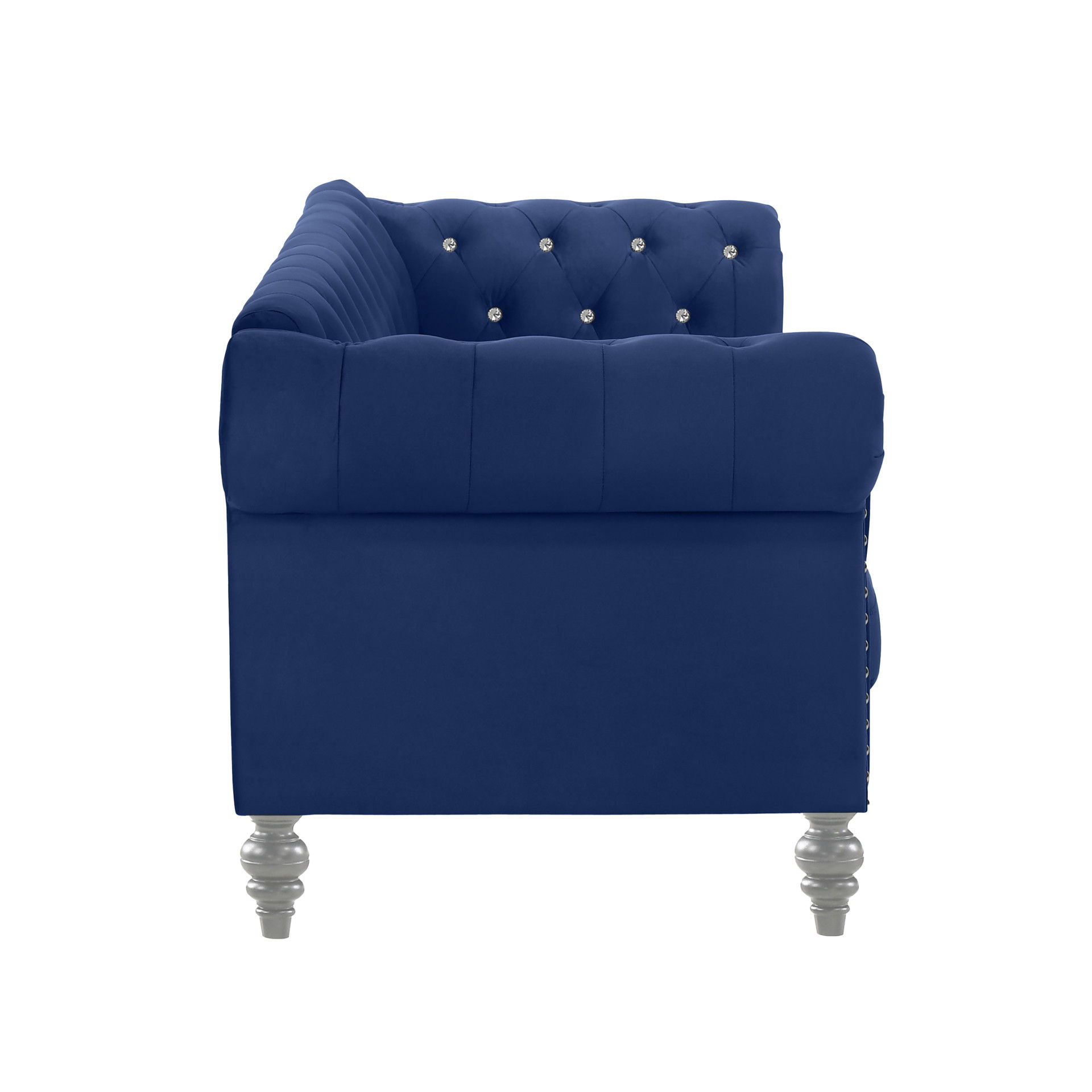 Emma Crystal - Loveseat - Royal Blue, blue, view 5