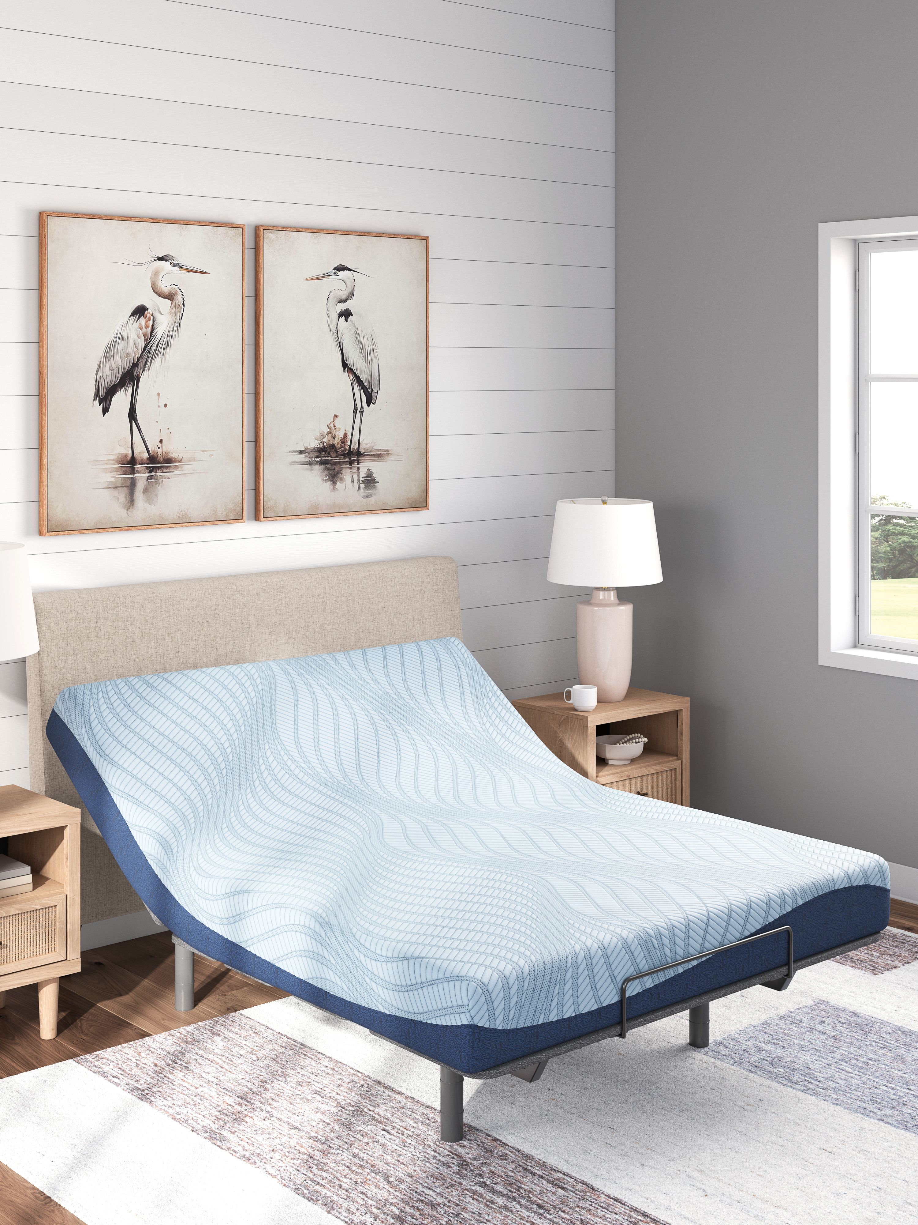Ashley Furniture Peak 2.0 8 Memory Foam - King Mattress - White - Image 9