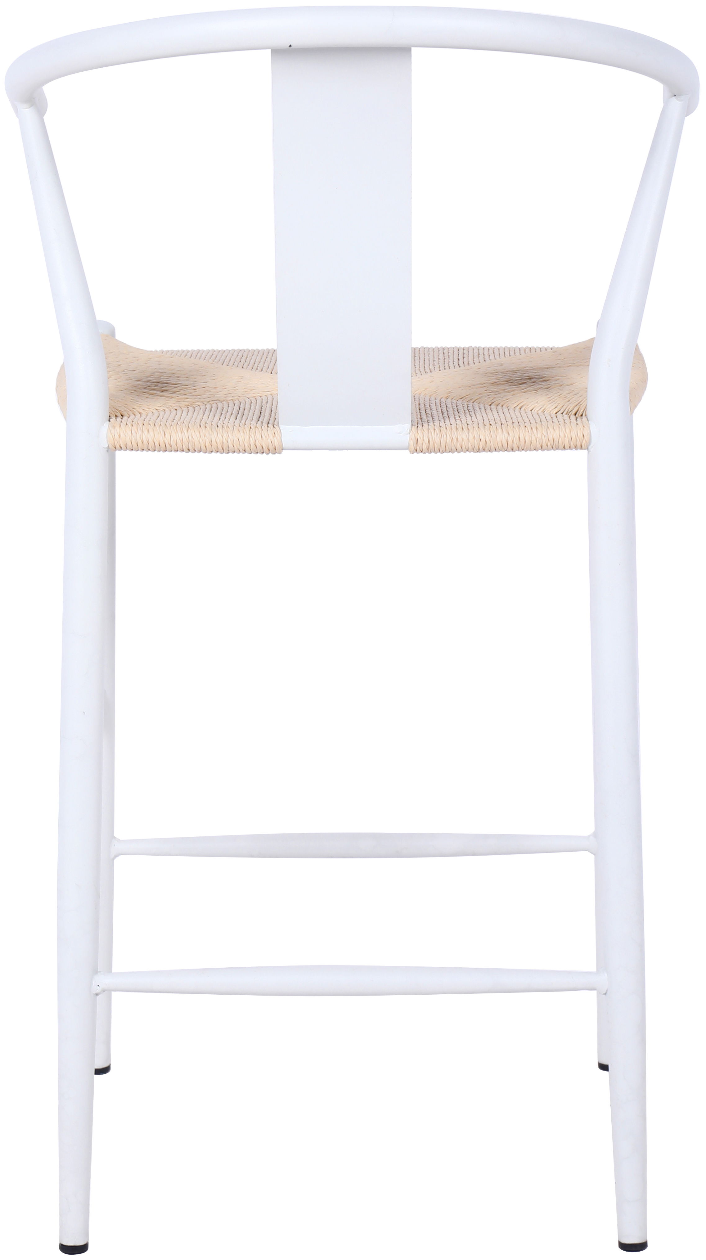Beck - Hand Woven Rope Stool (Set of 2) - White