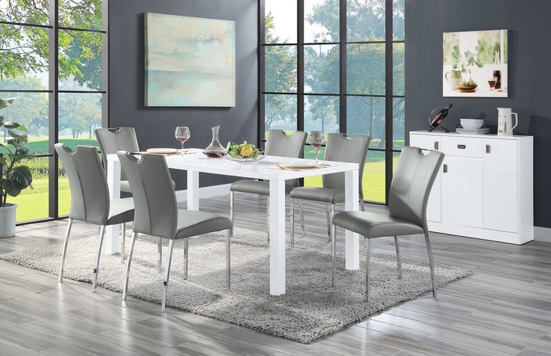 Pagan - Server - White High Gloss, white, view 2