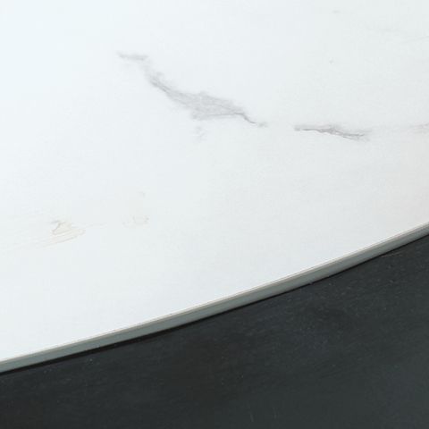Grayman - Round End Table - Black