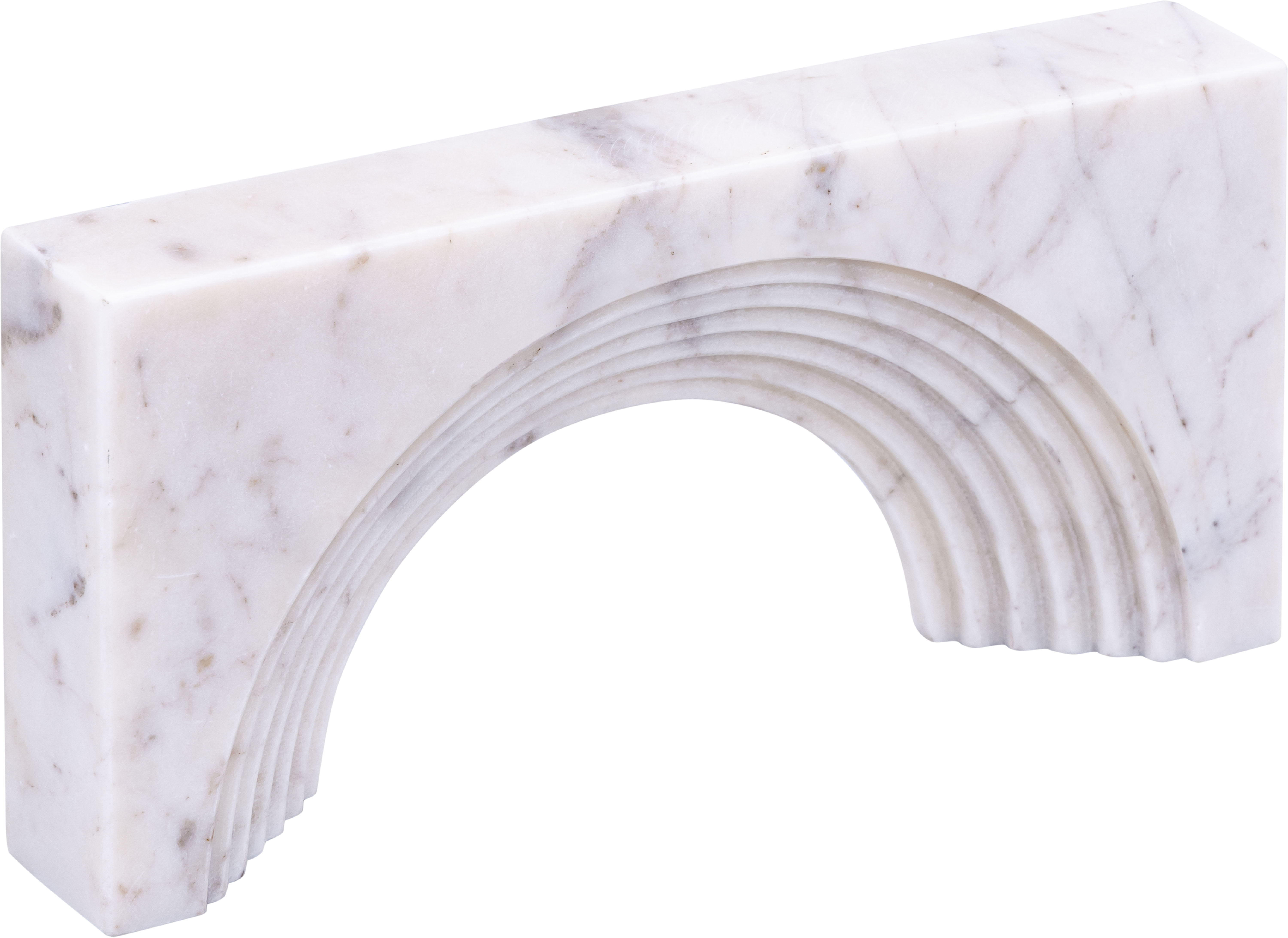 Cambre - Marble Decorative Object - White