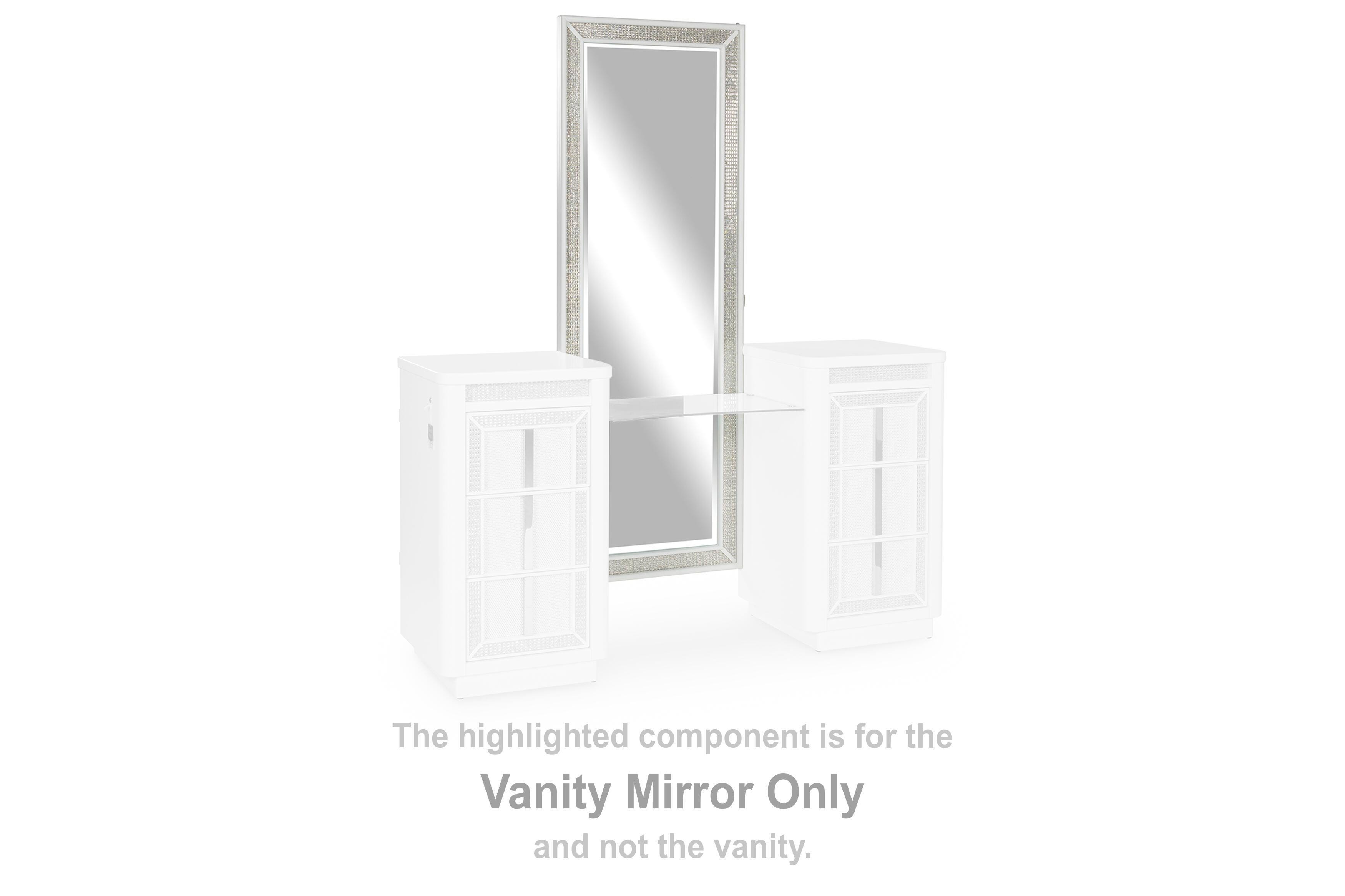 Chalanna – Vanity Mirror – White