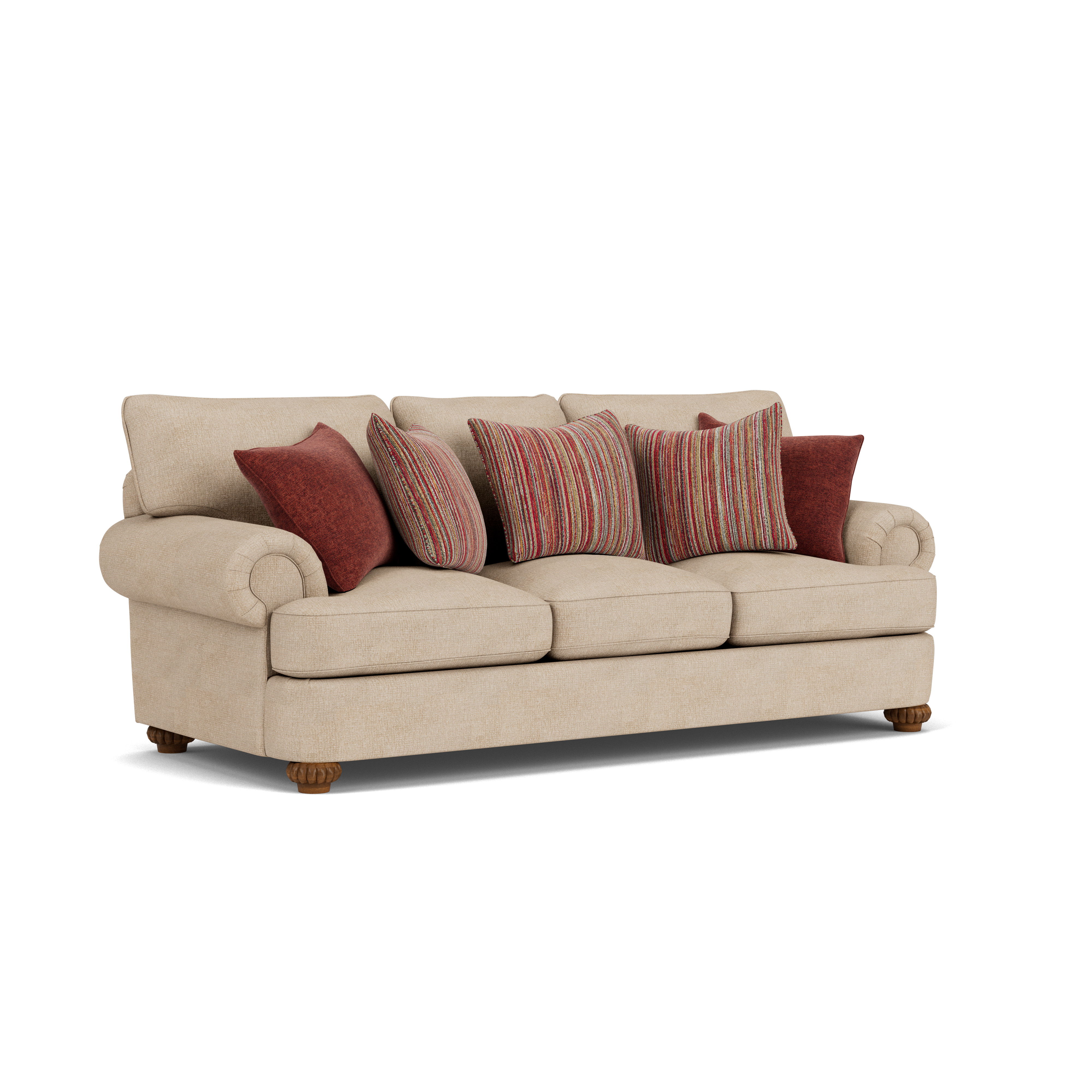 Patterson - Fabric Sofa, light gray, view 2