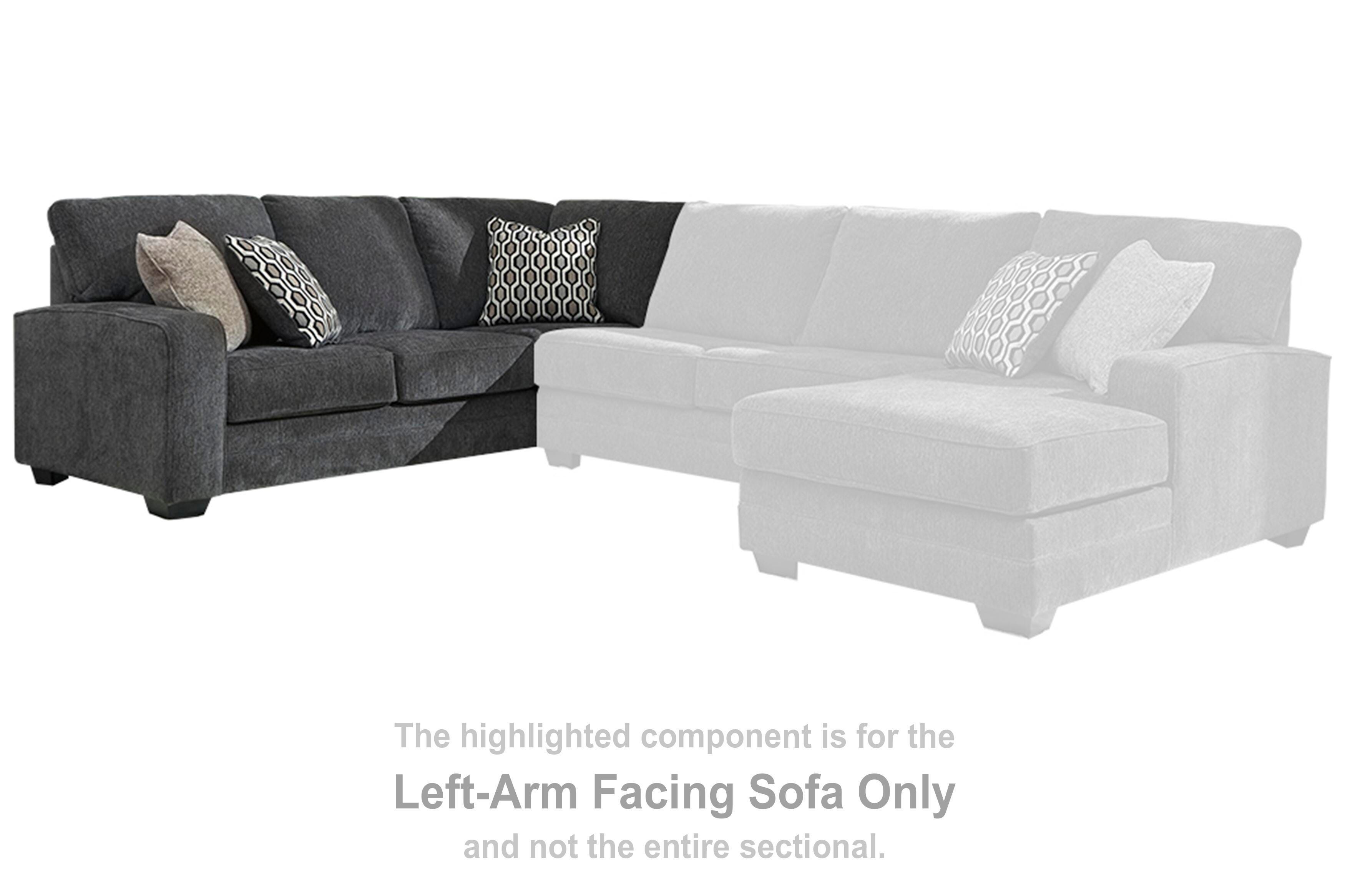 LAF Sofa w/Corner Wedge