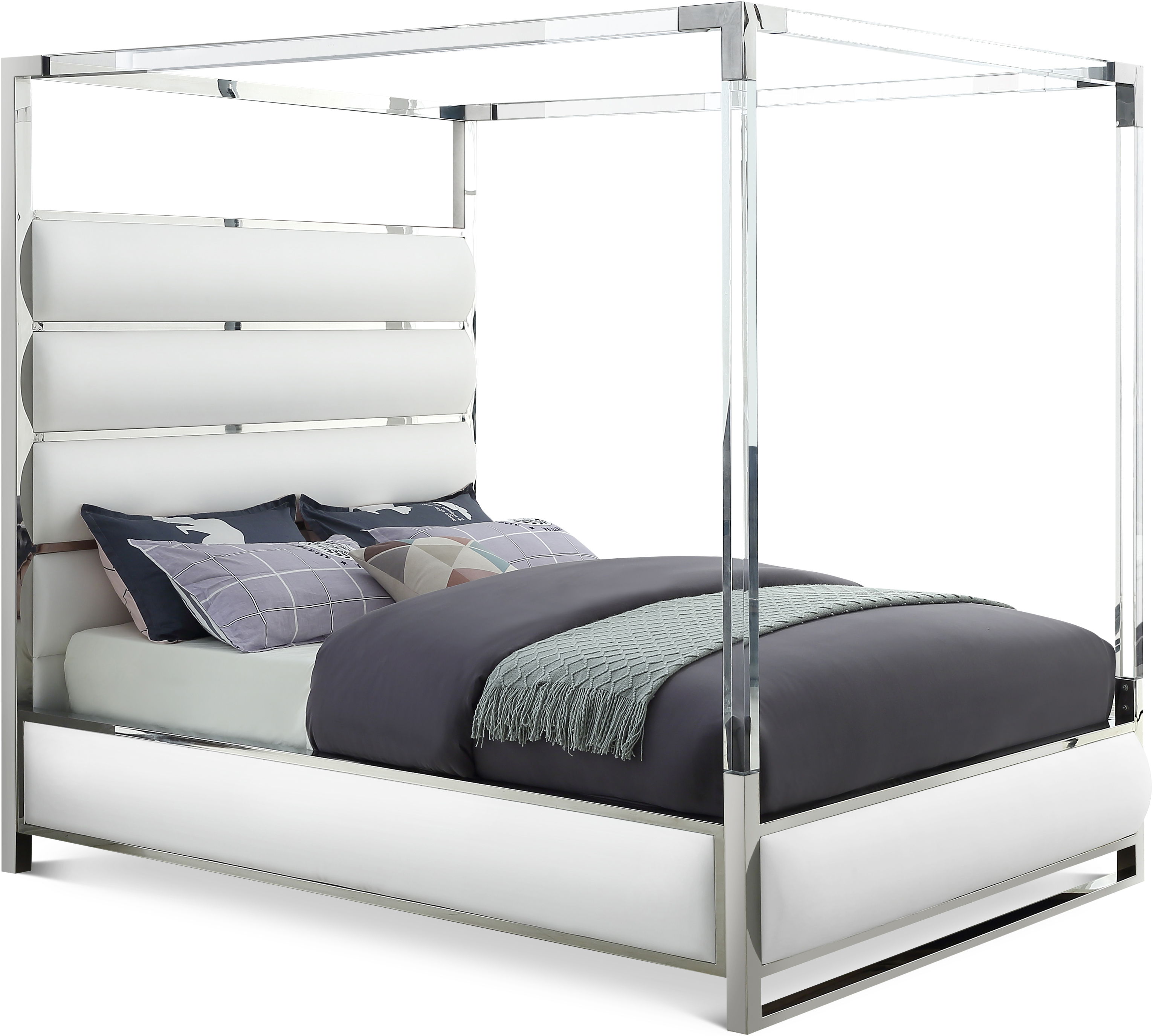 Encore - King Bed - White