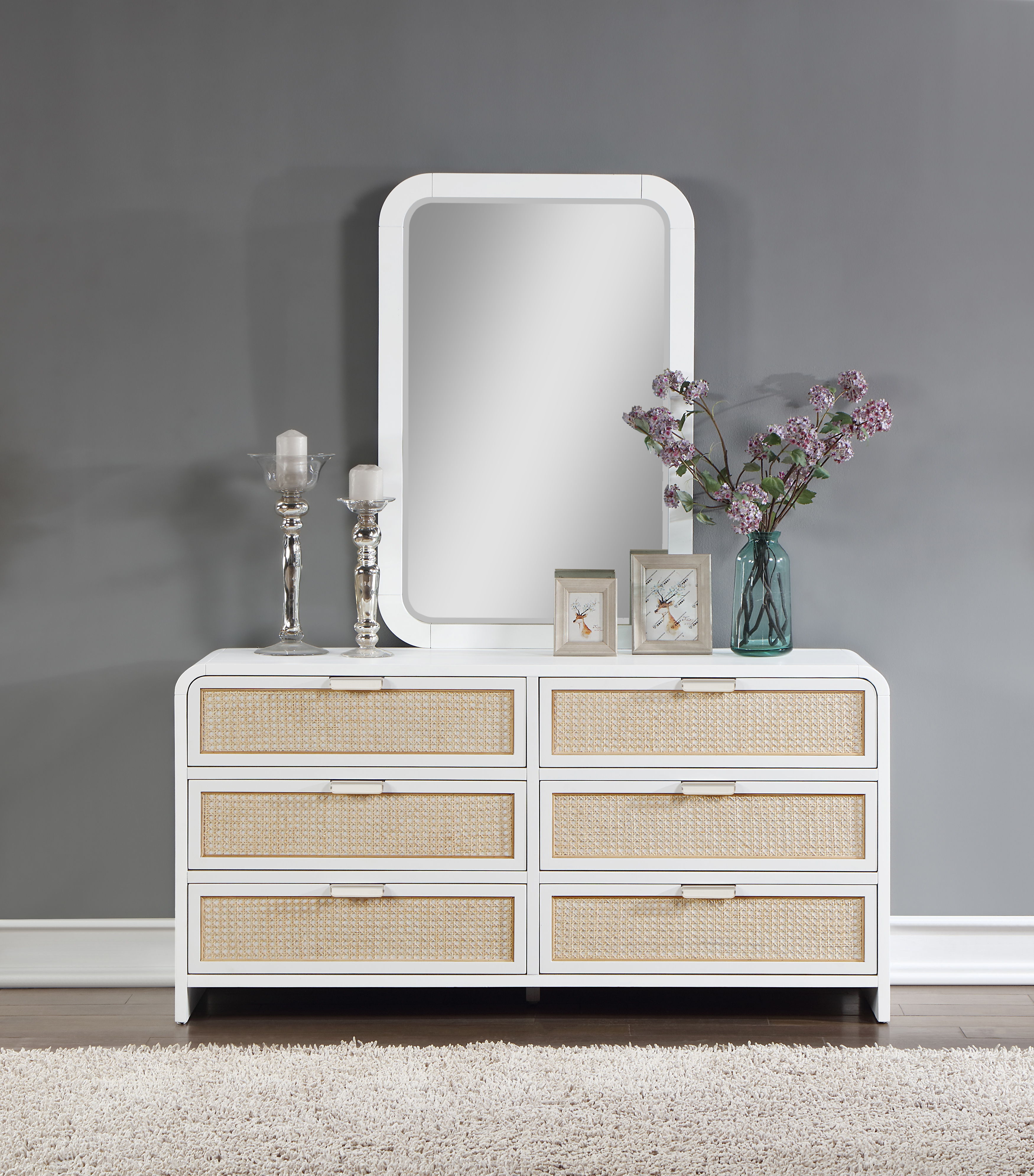 Sage - Mirror - White