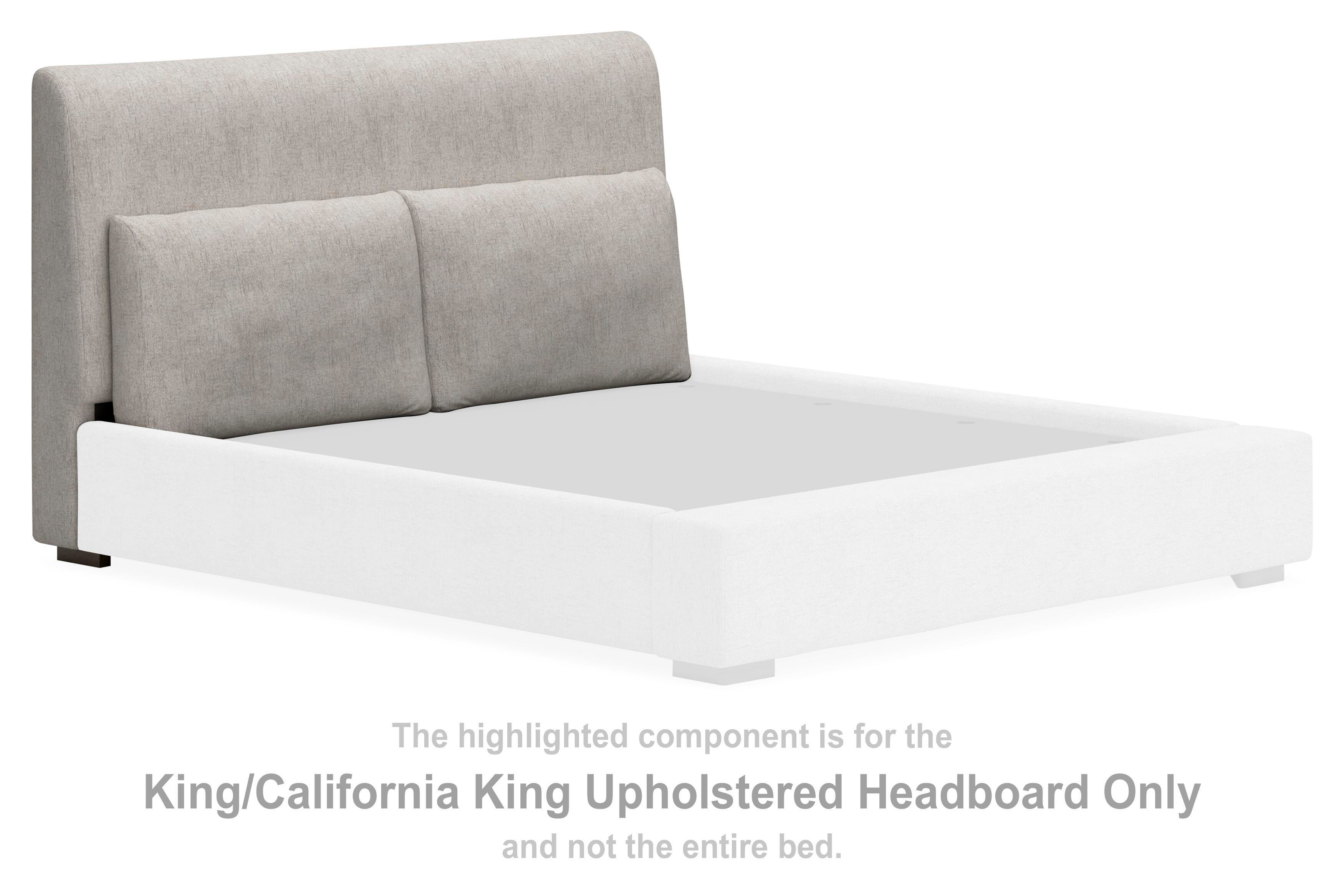 Cabalynn – King/Cal King Uph Headboard – Oatmeal