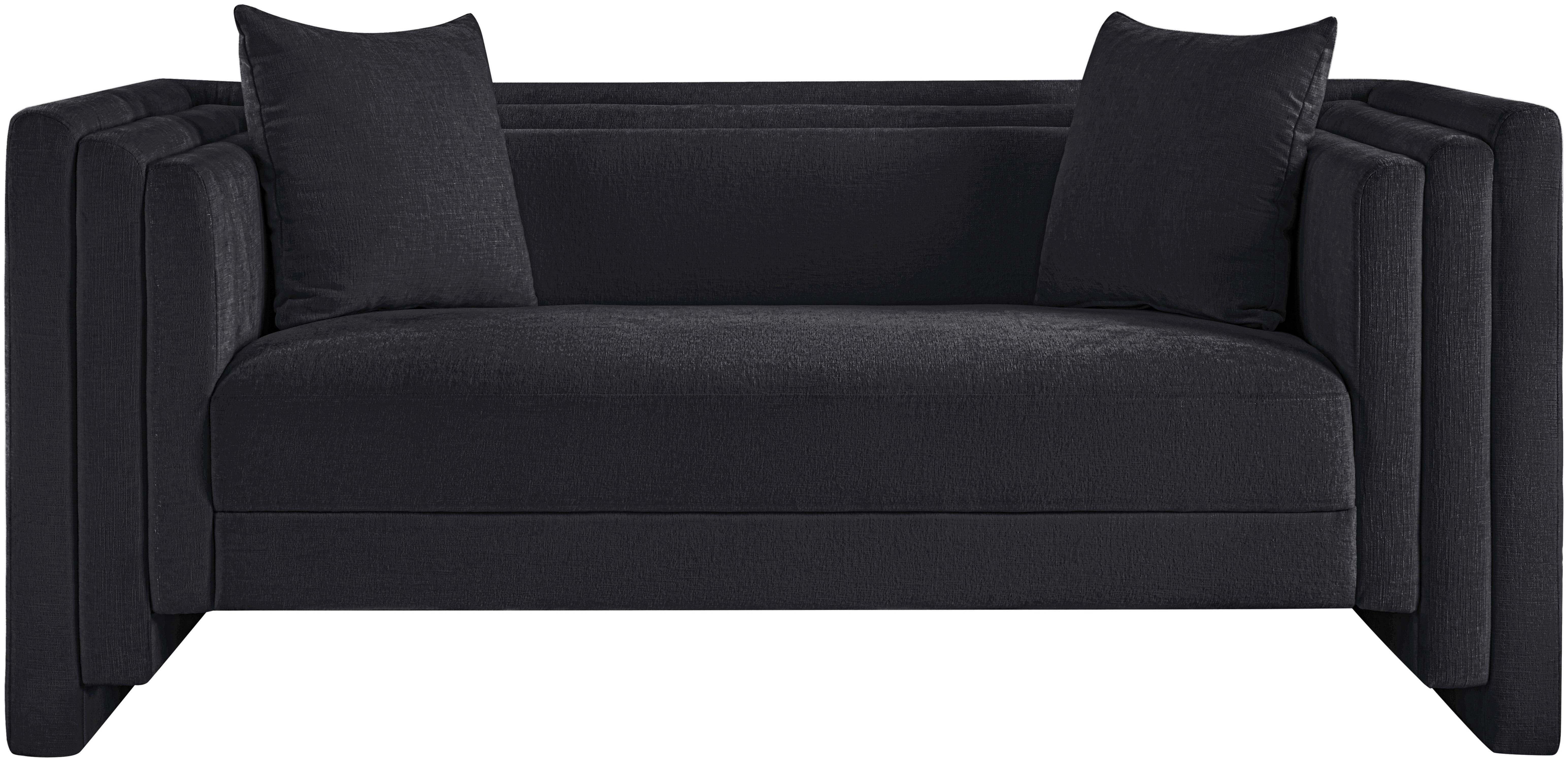 Everett - Loveseat - Black