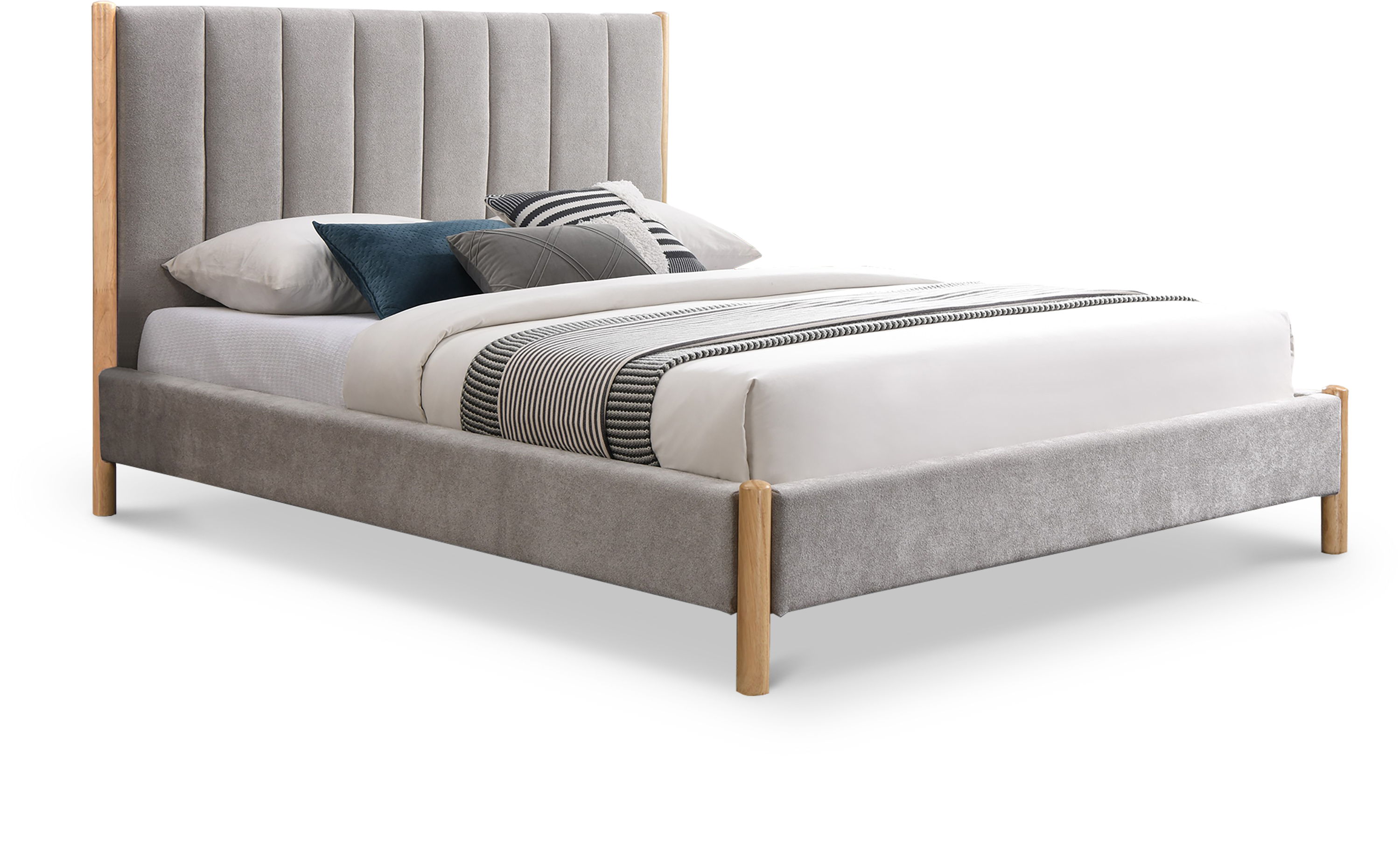 Kona - King Bed - Gray