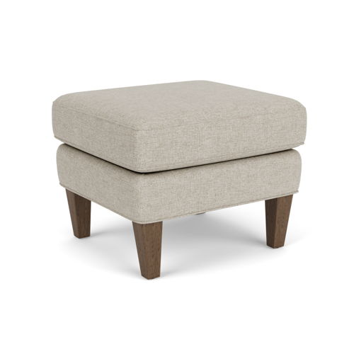 Ace - Fabric Ottoman, beige