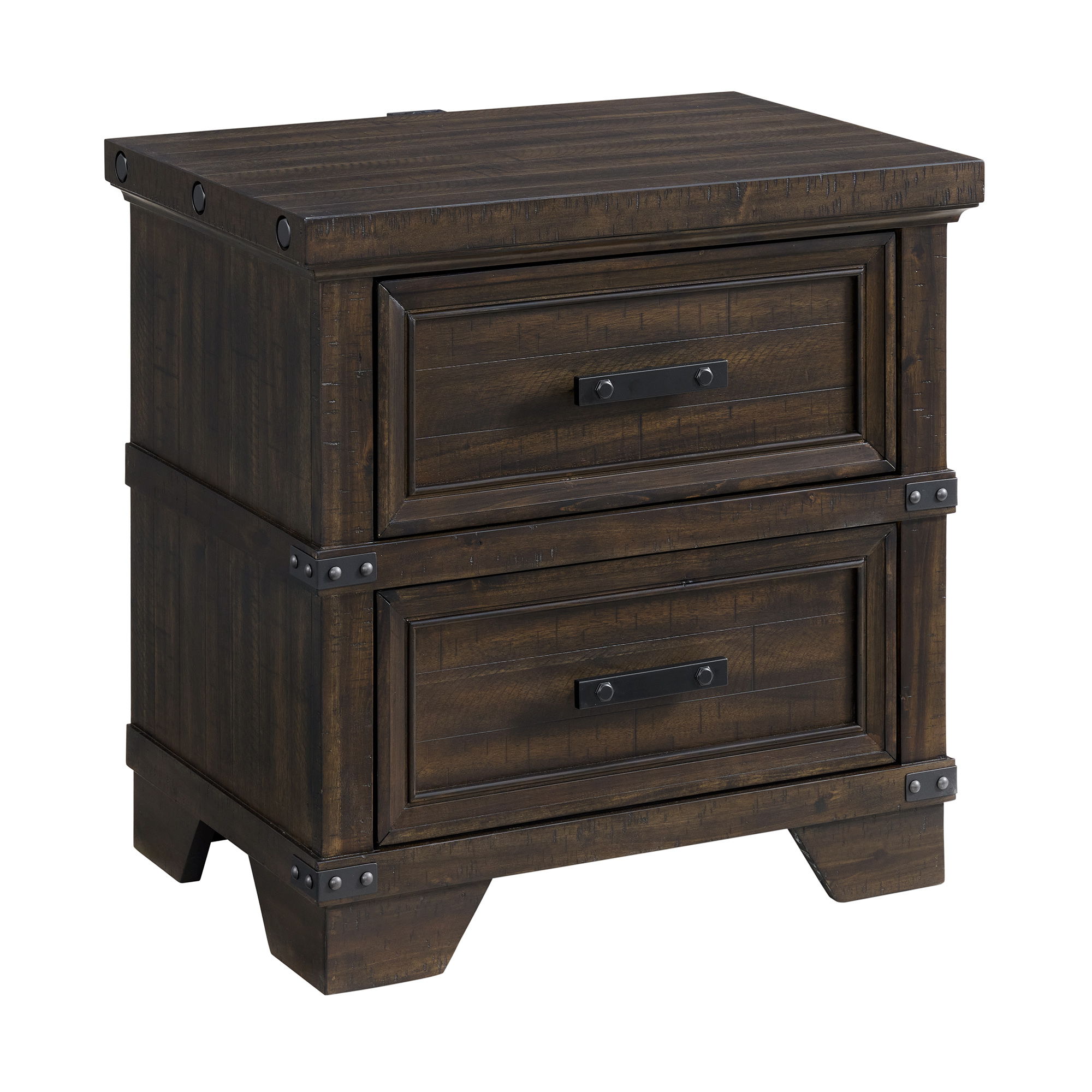 Colorado City - Queen Storage 3 Piece Bedroom Set - Charcoal