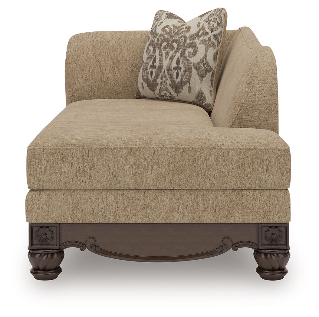 Ashley Furniture Chelsworth - RAF Corner Chaise - Golden - Image 6