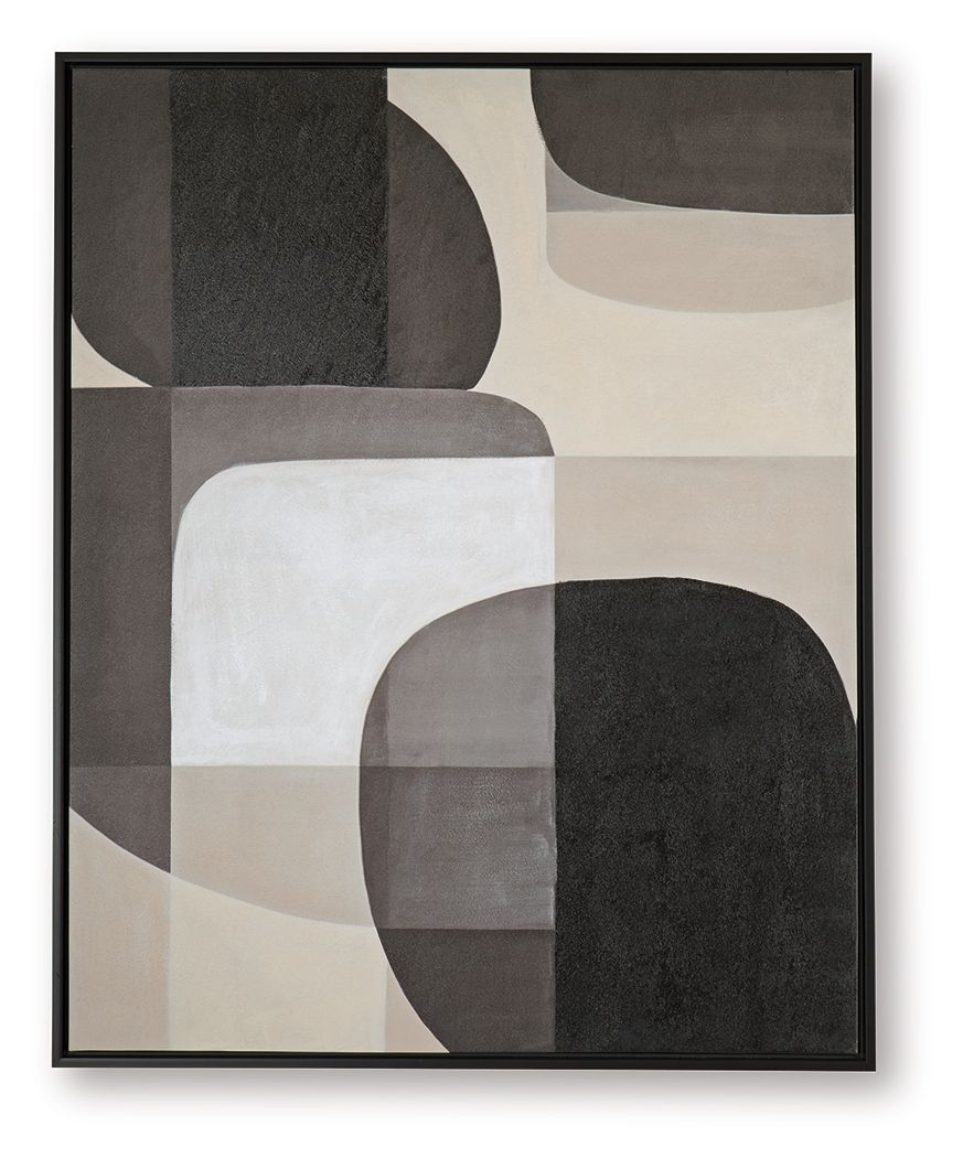 Ashley Furniture Kesleigh - Wall Art - Black / White - Image 5
