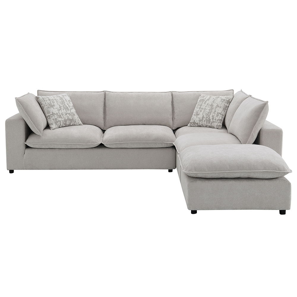 Marisa - Modular Ottoman - Beige Boucle, beige, view 4