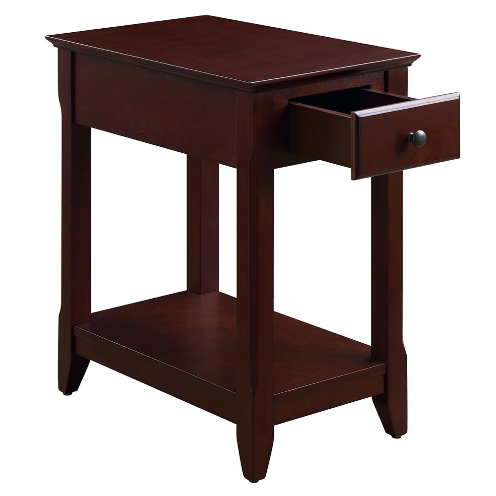 Bertie - Accent Table - Espresso, dark brown, view 3