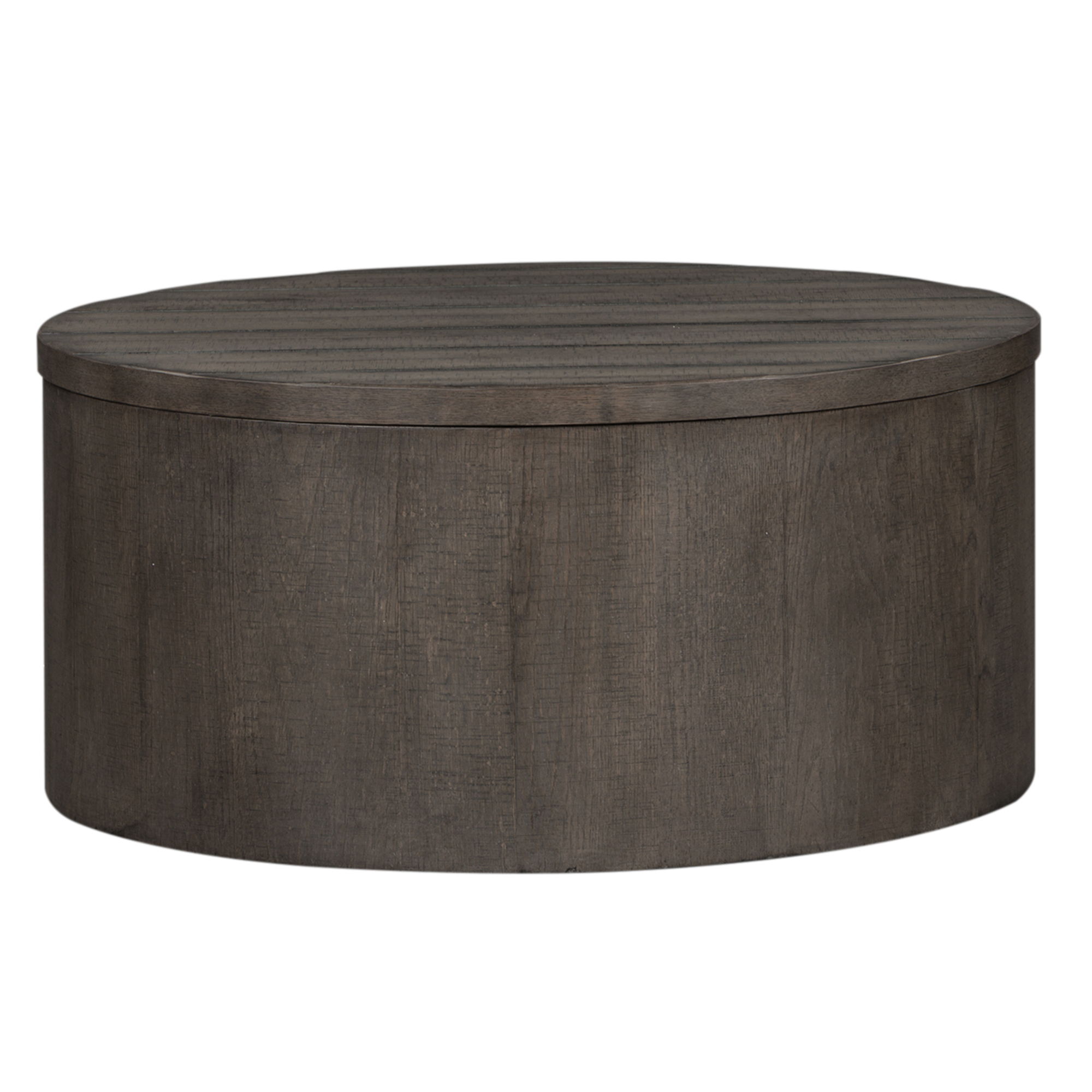 Liberty Furniture Modern Farmhouse - Drum Cocktail Table - Gray
