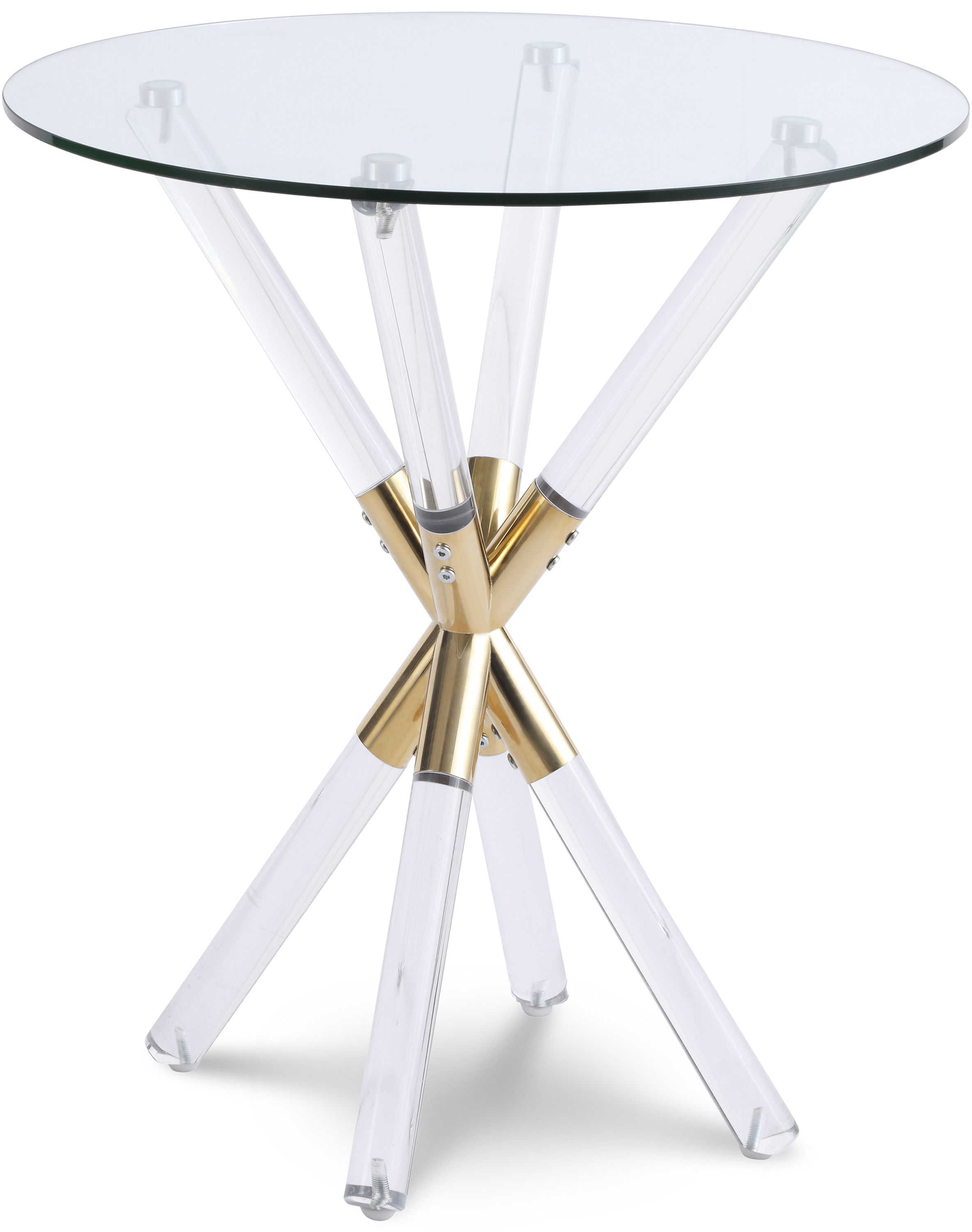 Mercury - End Table - Gold