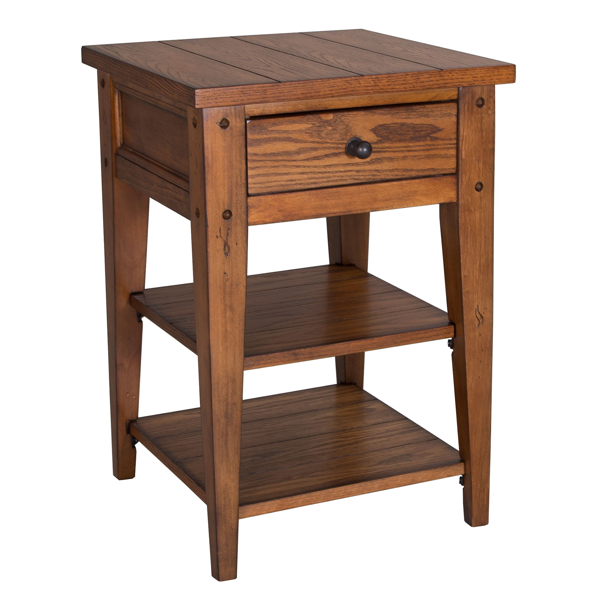 Liberty Furniture Lake House - Chair Side Table - Light Brown