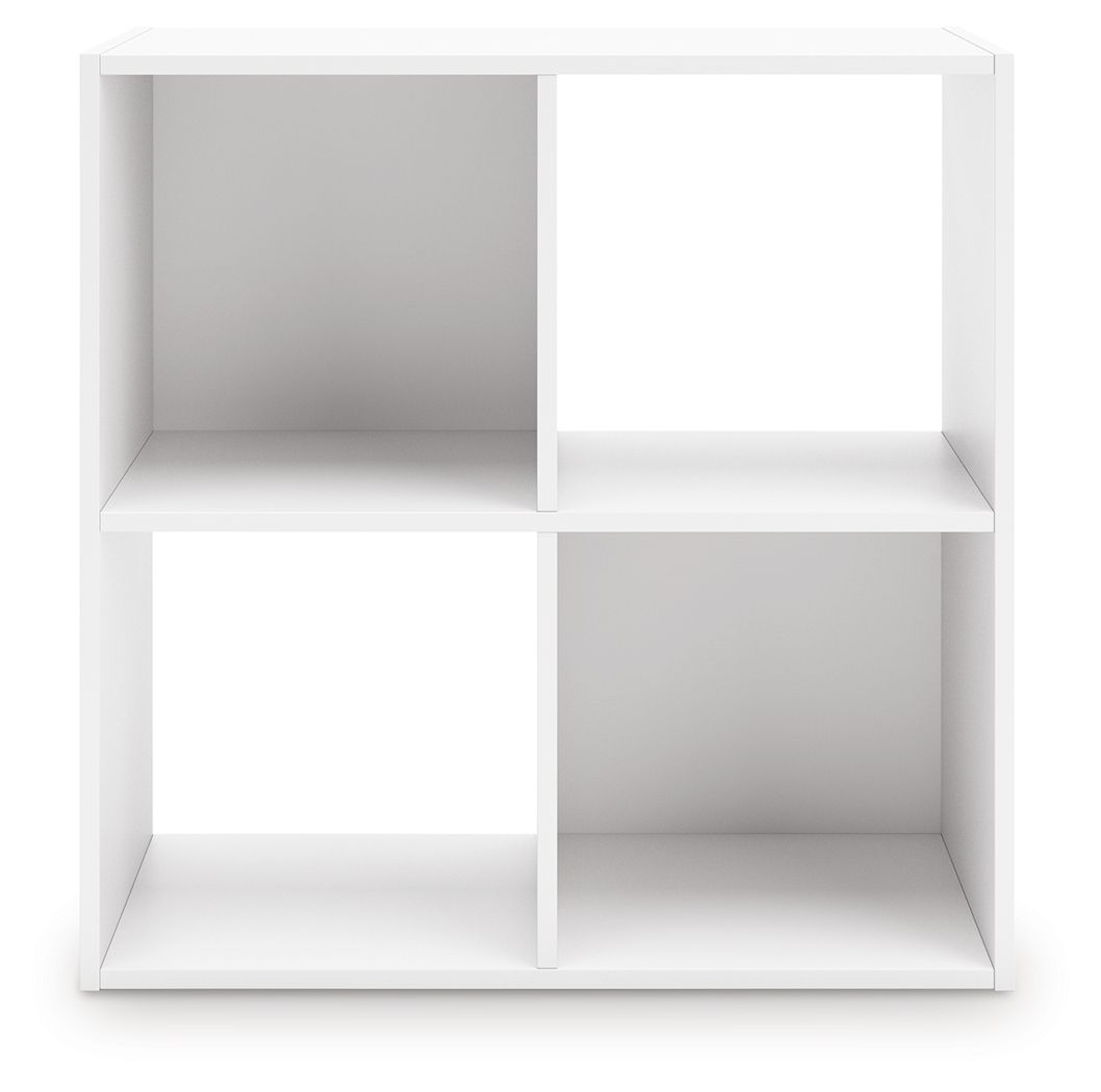 Ashley Furniture Onita - Four Cube Organizer - White - Image 3
