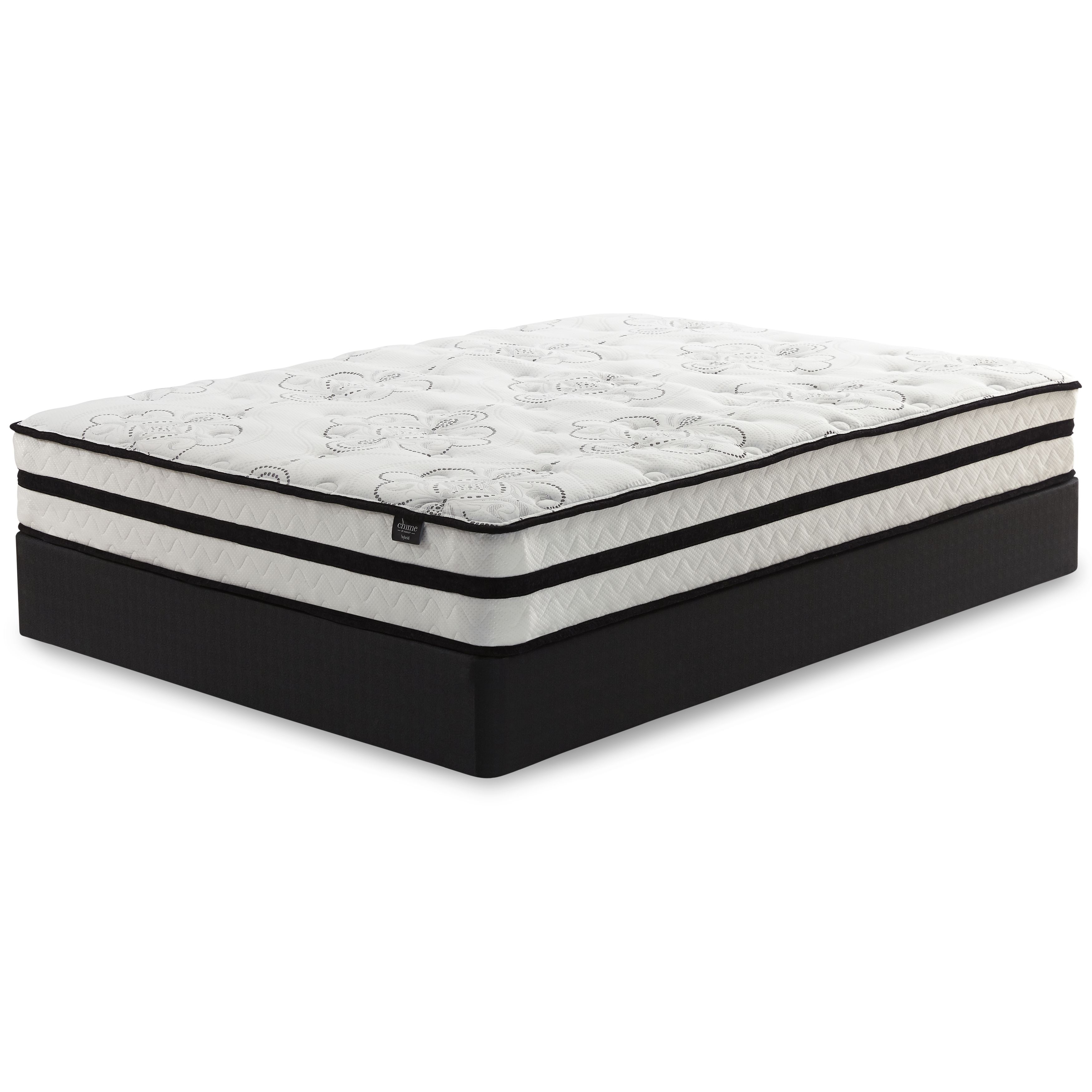 Ashley Furniture Chime 10 Inch Hybrid - 10" King Mattress - White - Image 11