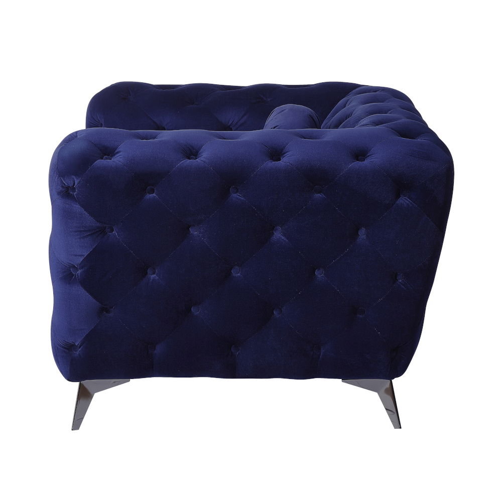 Atronia - Sofa - Blue Velvet, blue, view 3