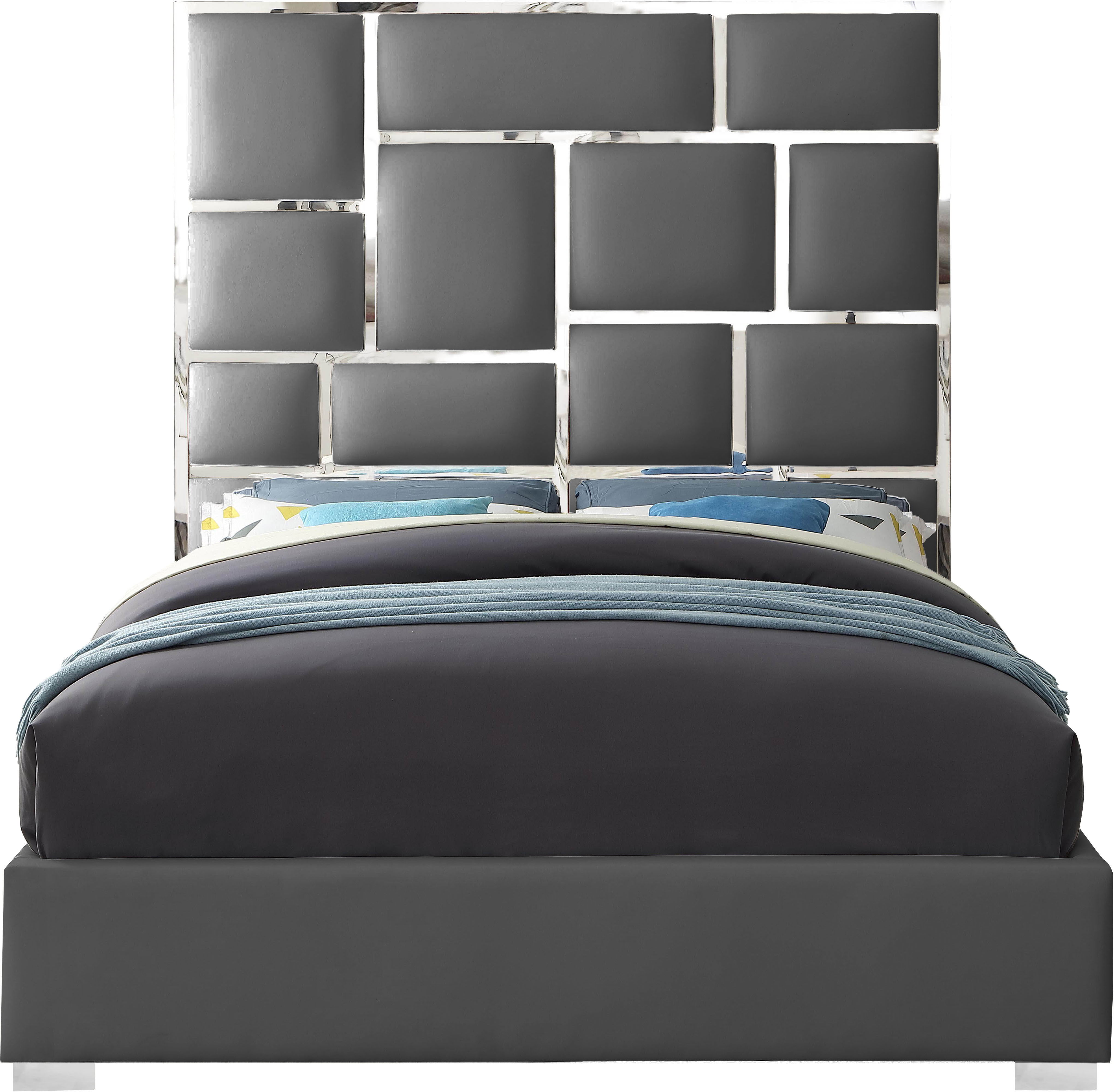 Milan - Queen Bed - Gray