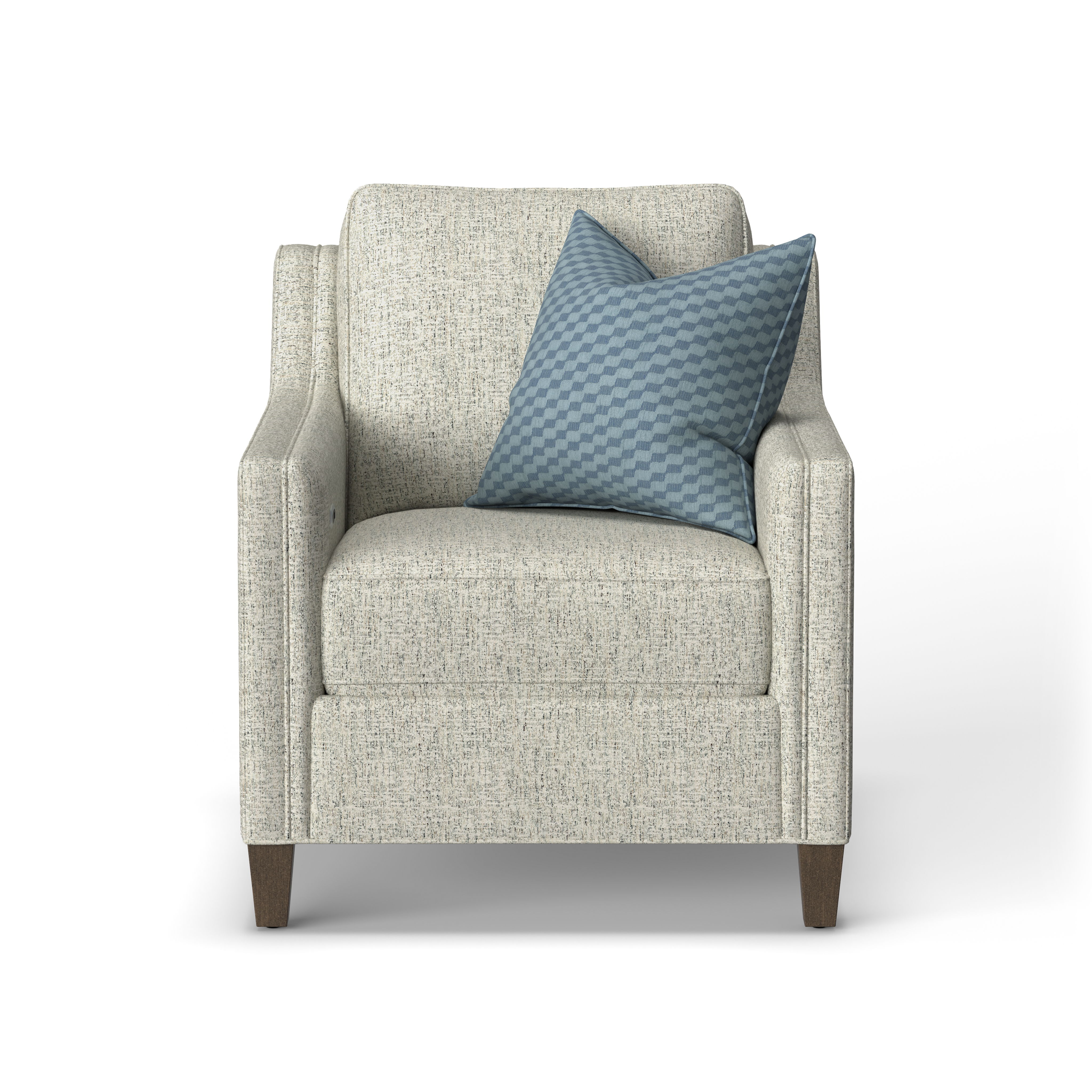 Finley - Fabric Power Incliner, dark brown, view 6