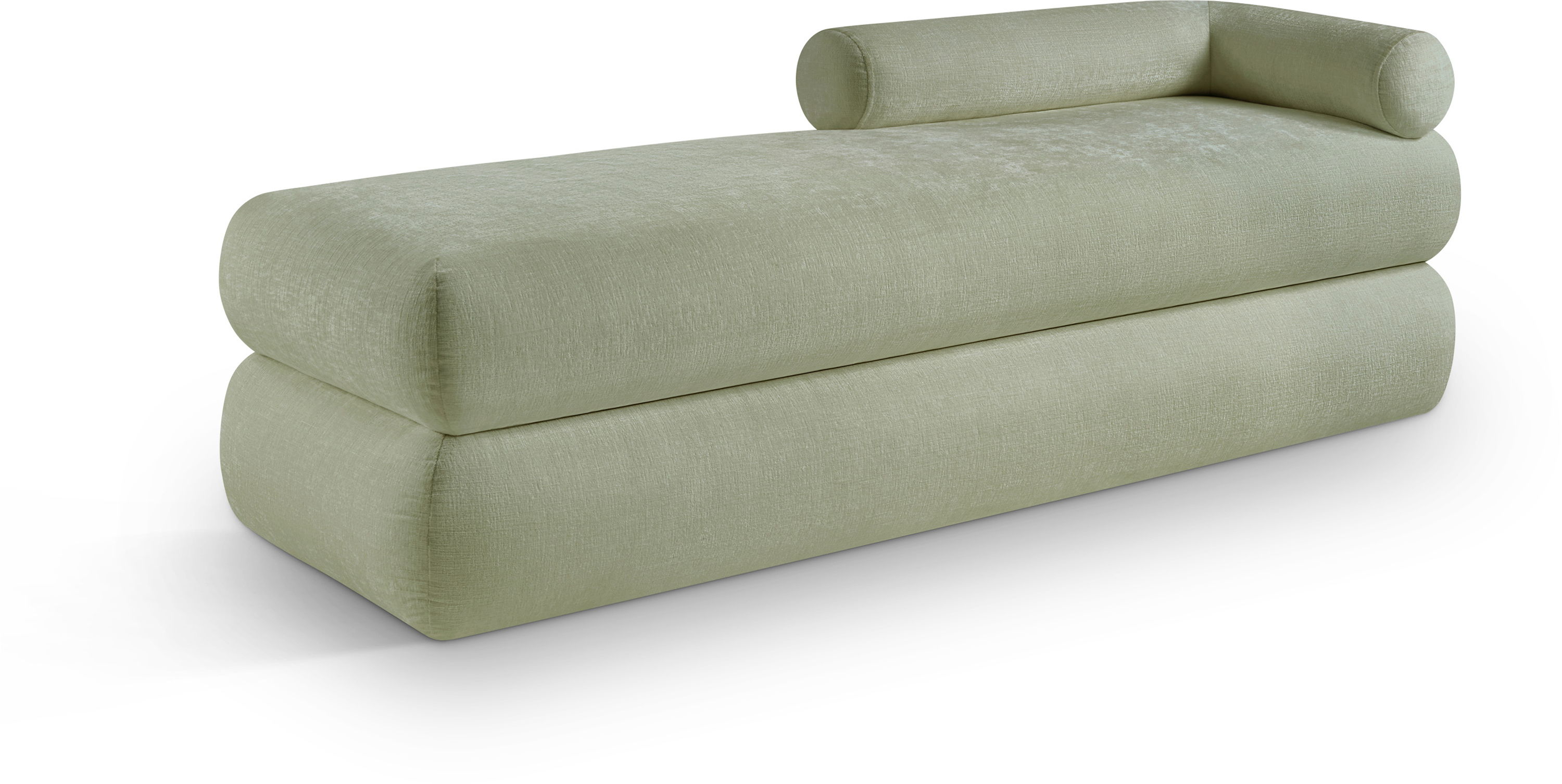 Kennedy - Chenille Bench - Mint