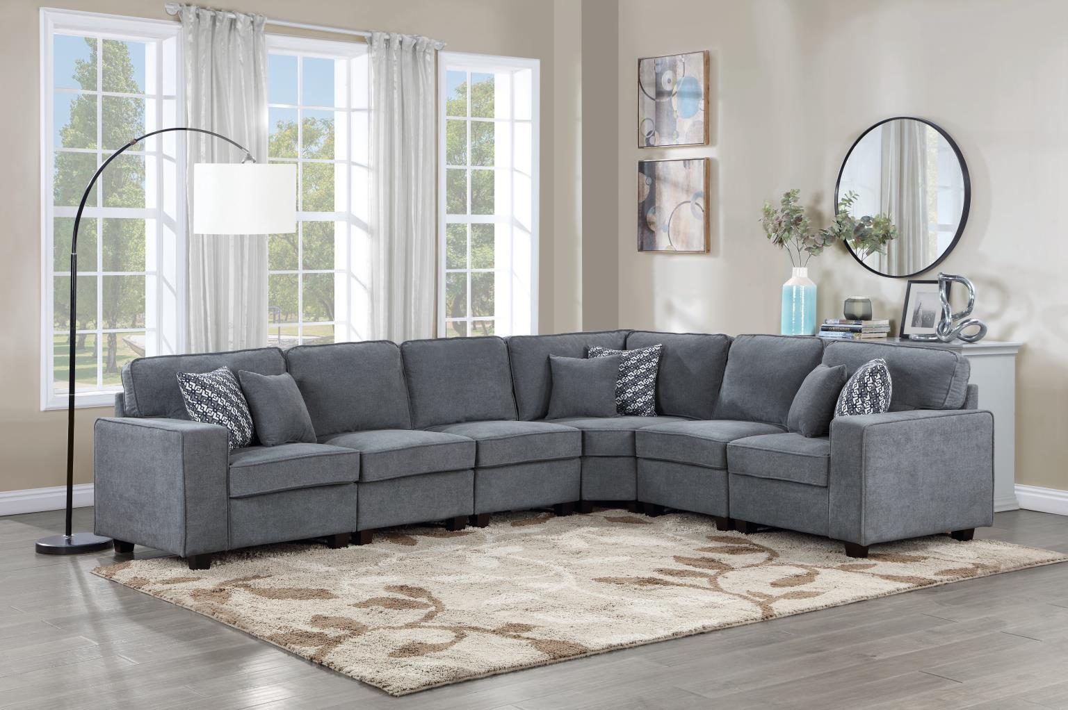 Sectional (3 Armless Chairs)