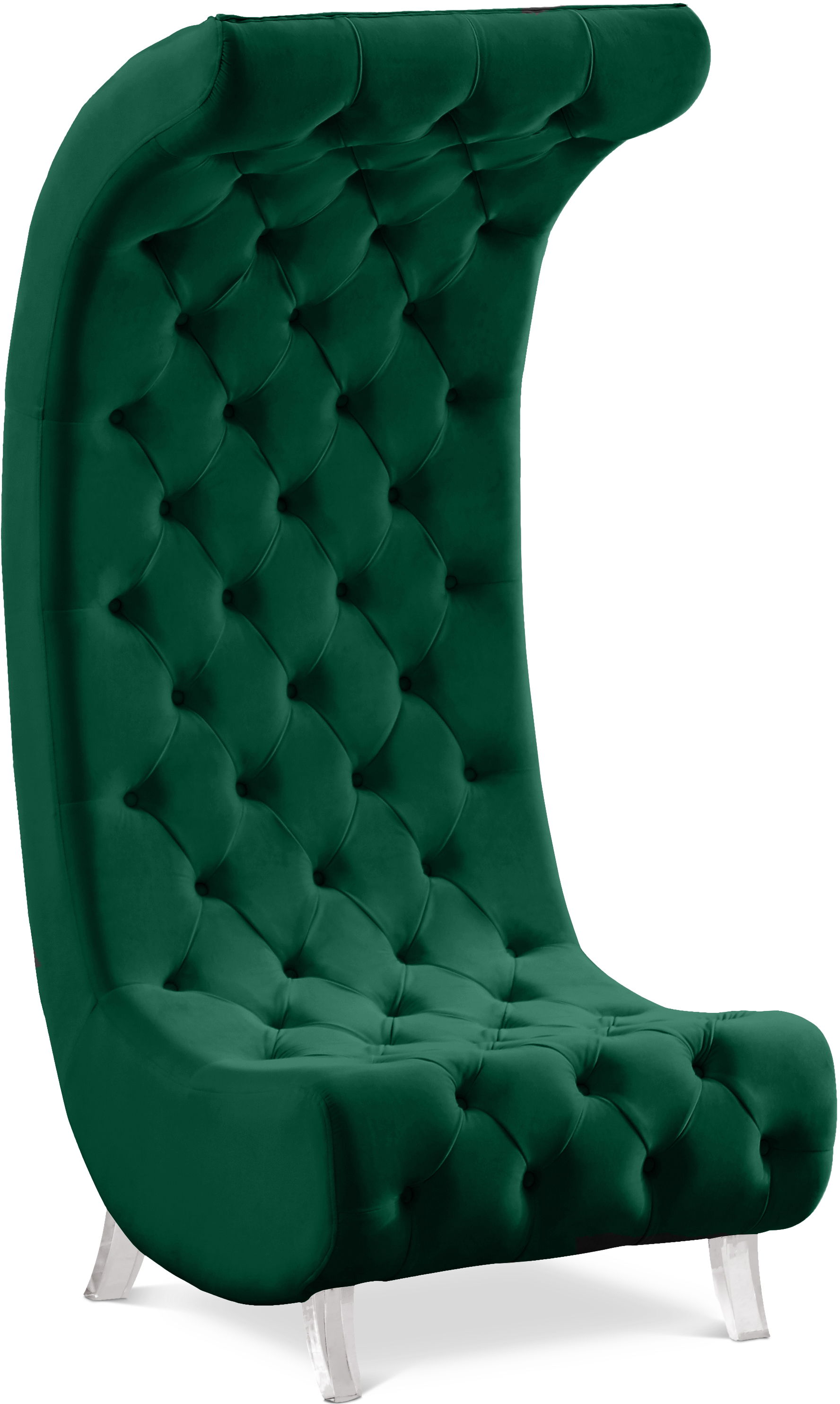 Crescent - Accent Chair - Green