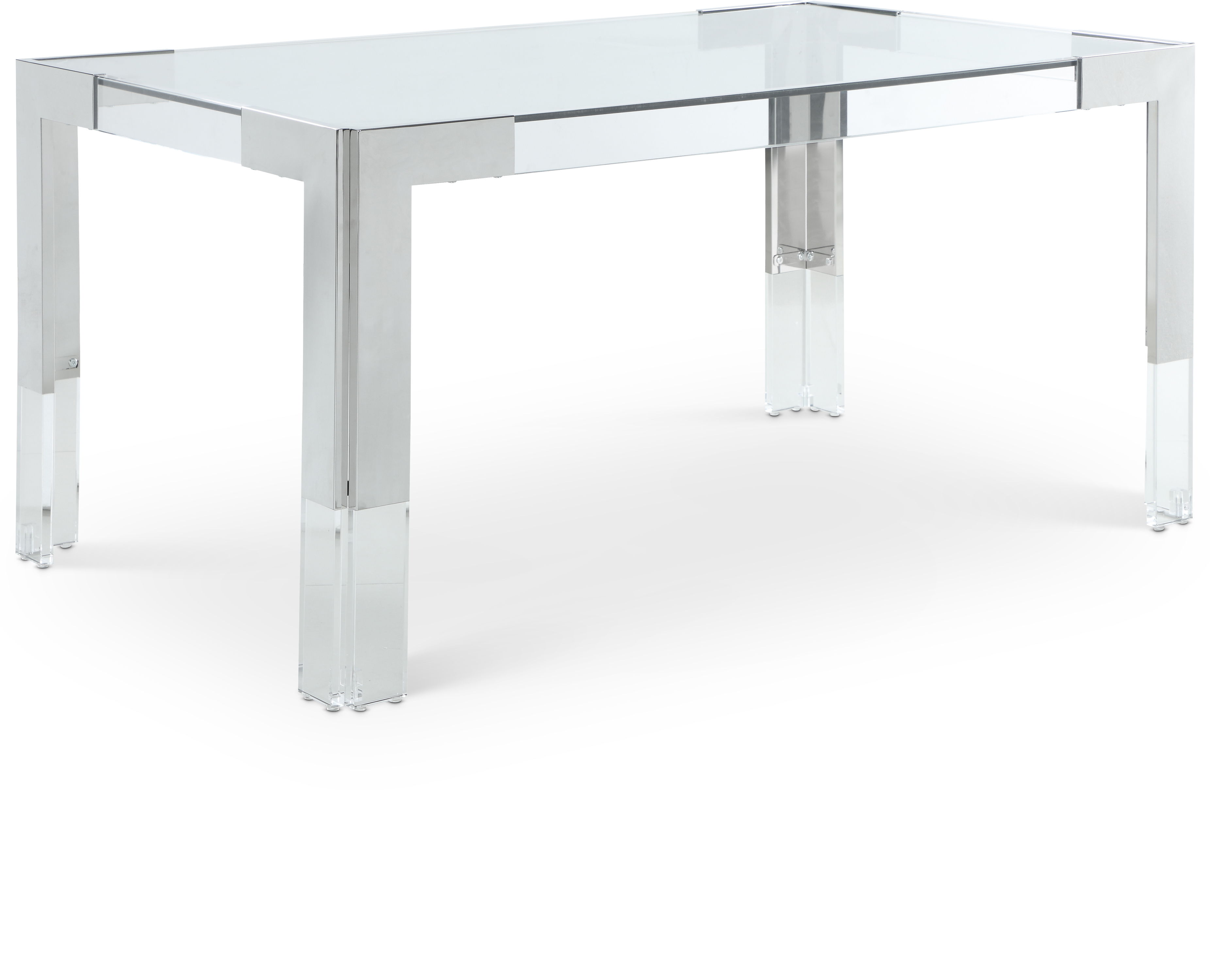 Casper - Dining Table - Pearl Silver