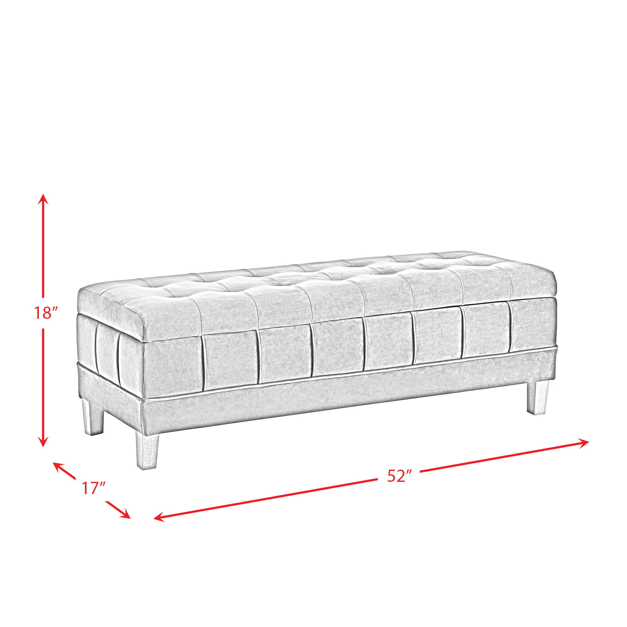 Crosby - Bench - Royale Evergreen (With 3A Packaging)