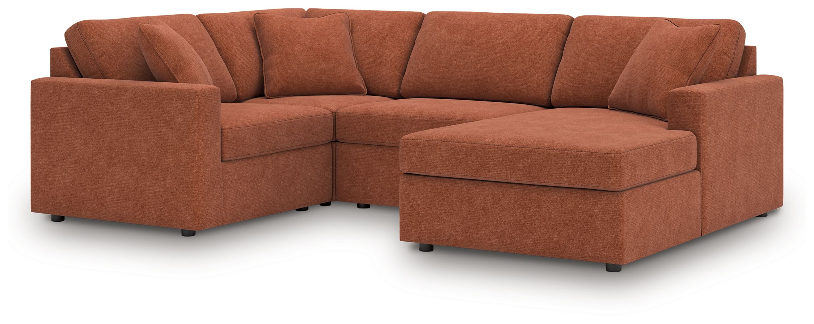4 Pc · Sectional With Raf Corner Chaise, With Laf Corner Chair