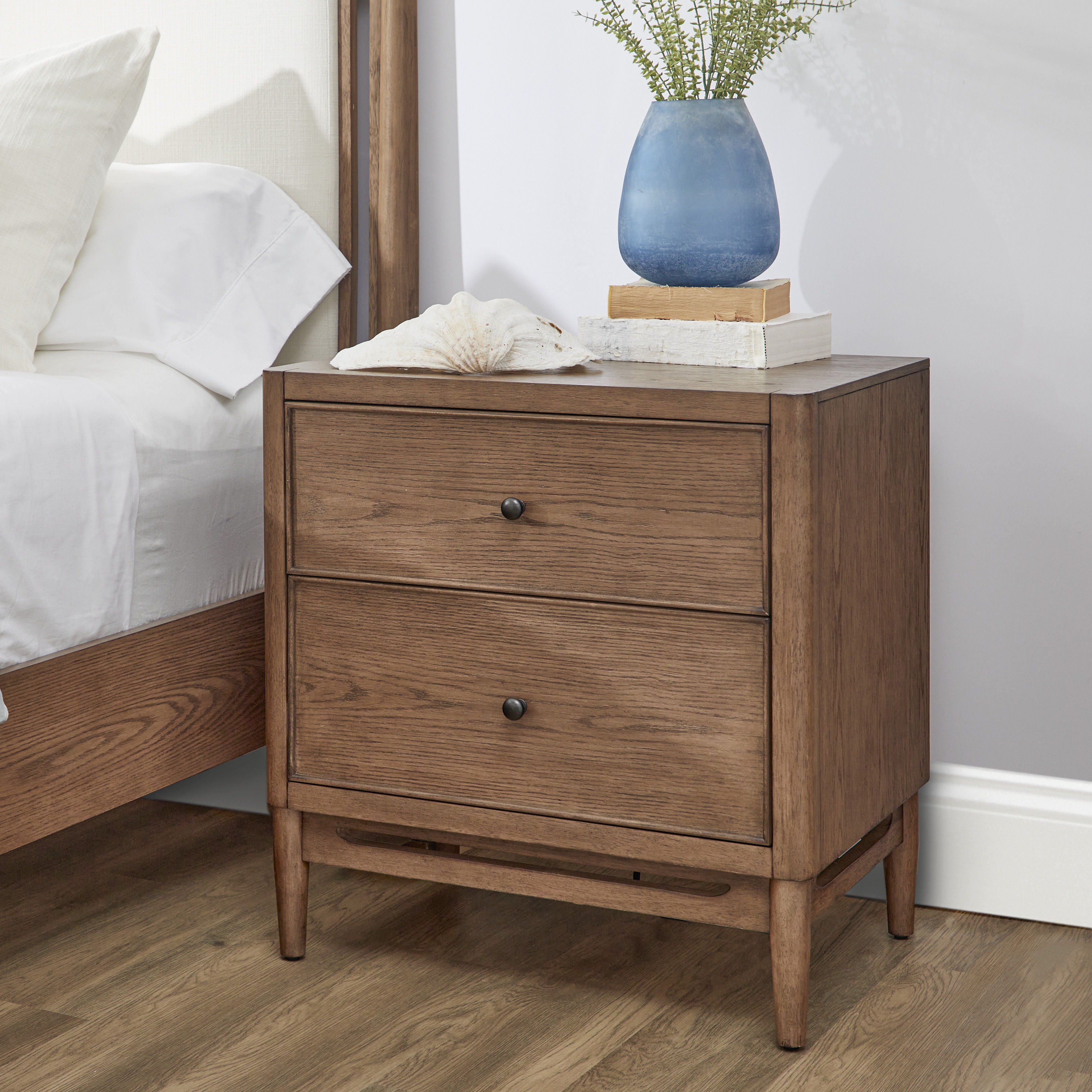 Verona - Nightstand - Dark Brown, light brown, view 6