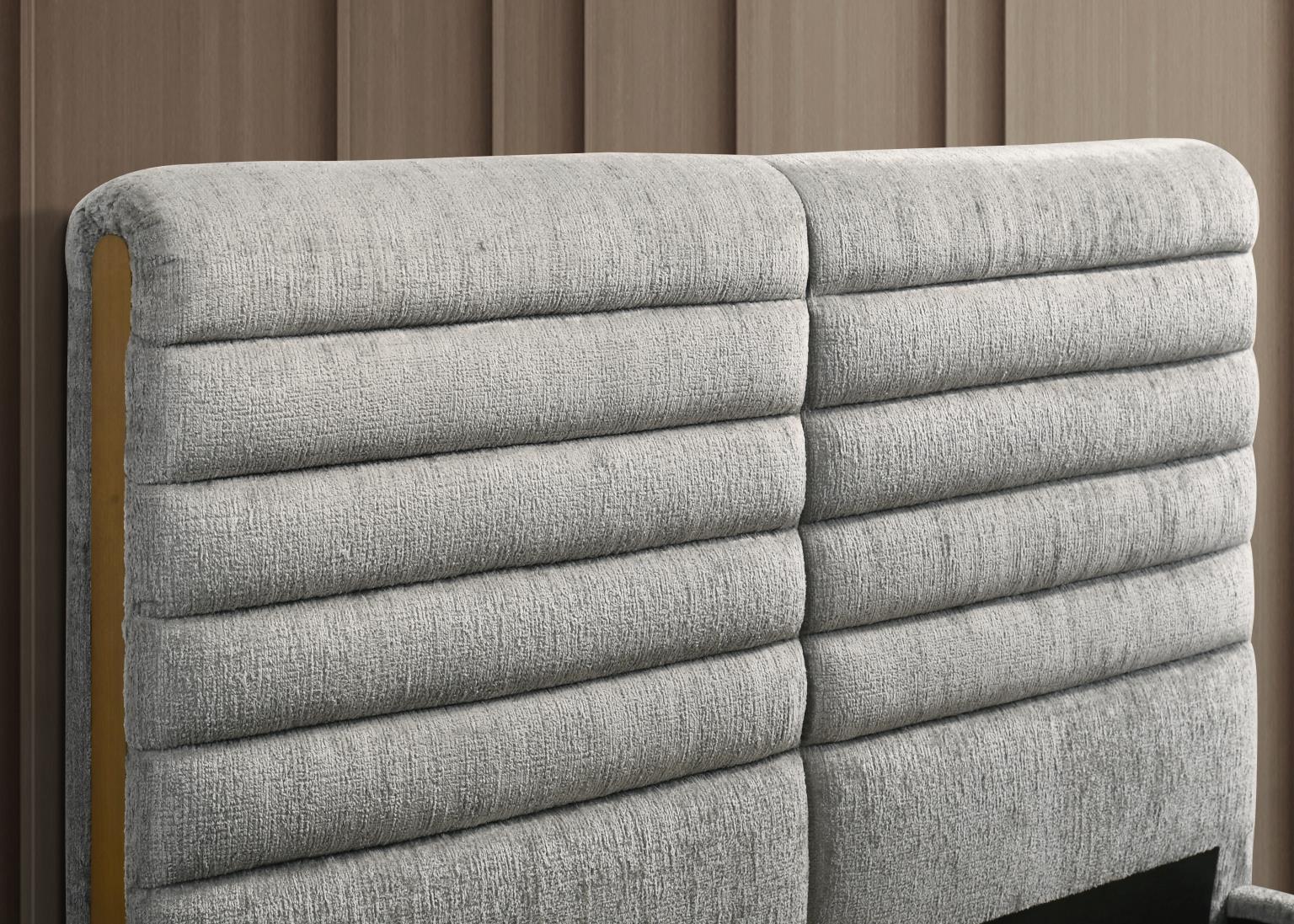 B570 - King Bed - Light Gray
