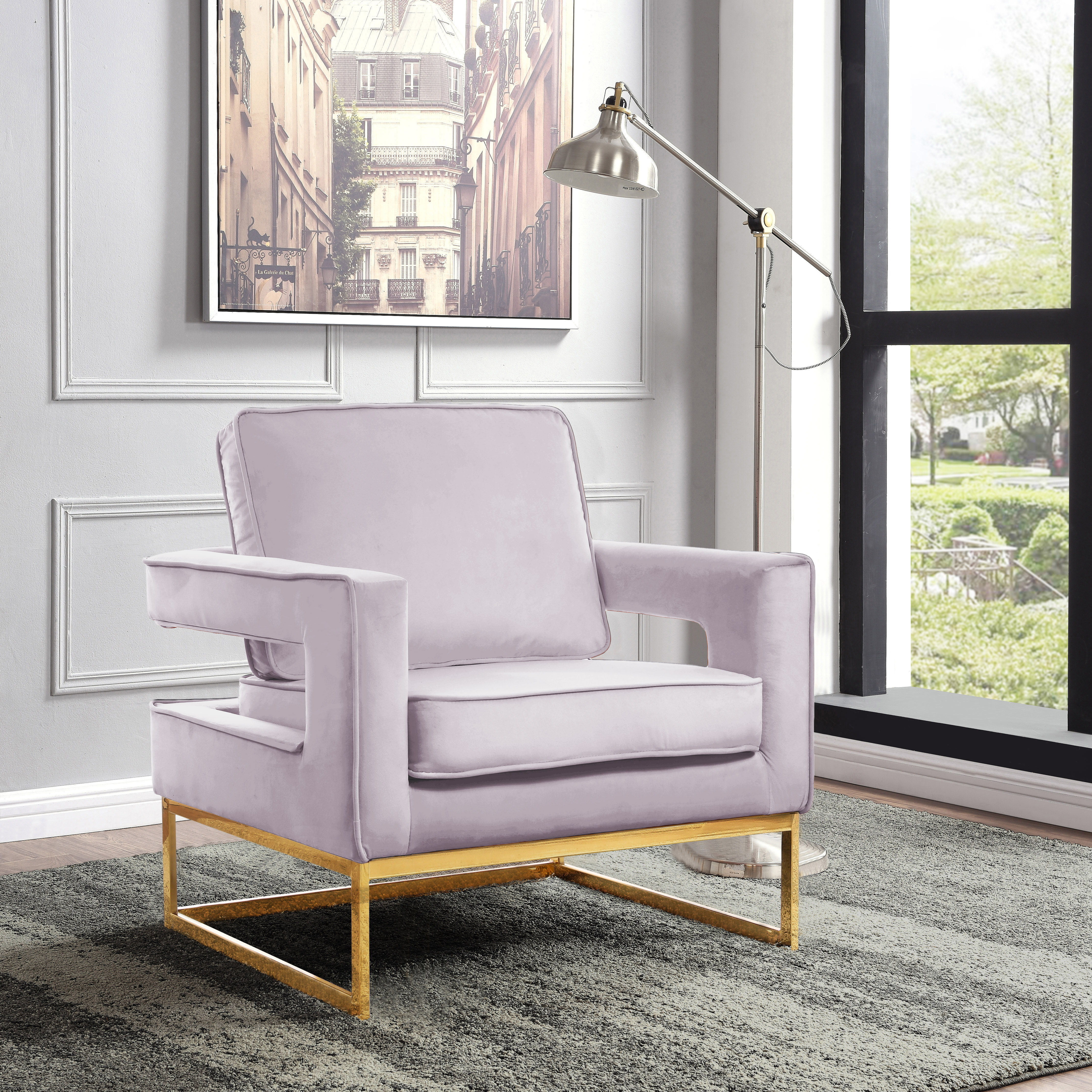 Noah - Accent Chair - Pink