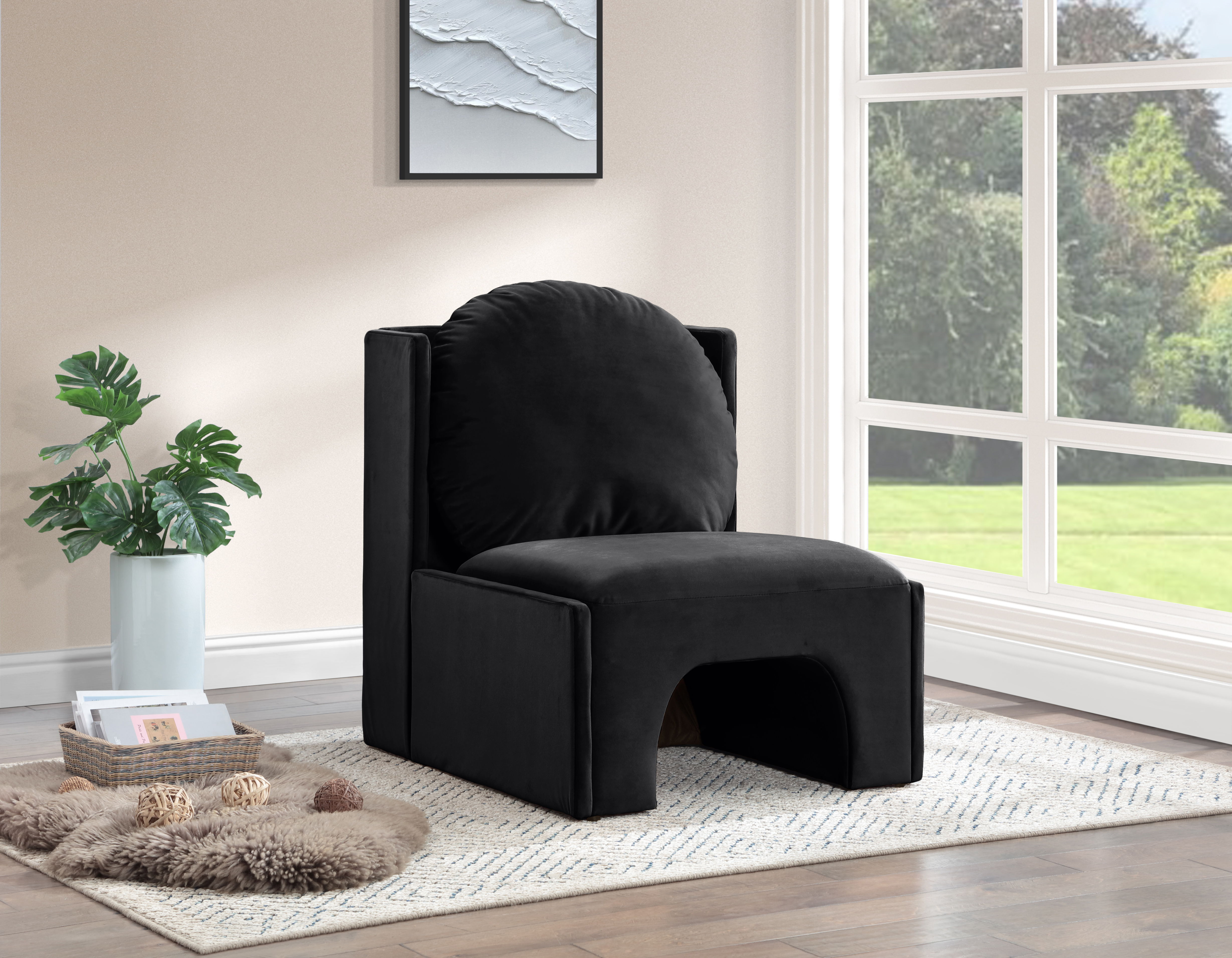Sigma - Accent Chair - Black