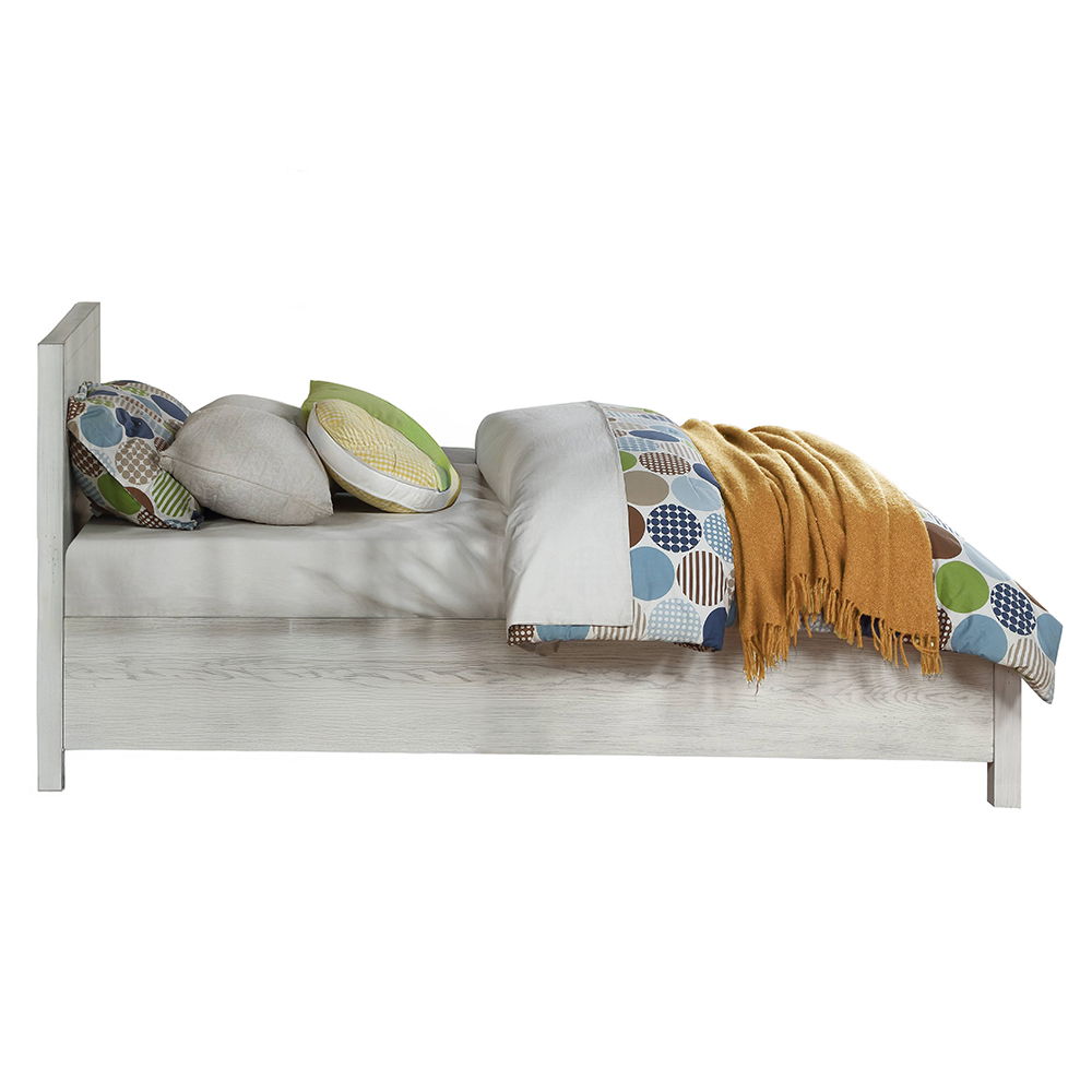 Celerina - Queen Bed - Weathered White, white, view 3